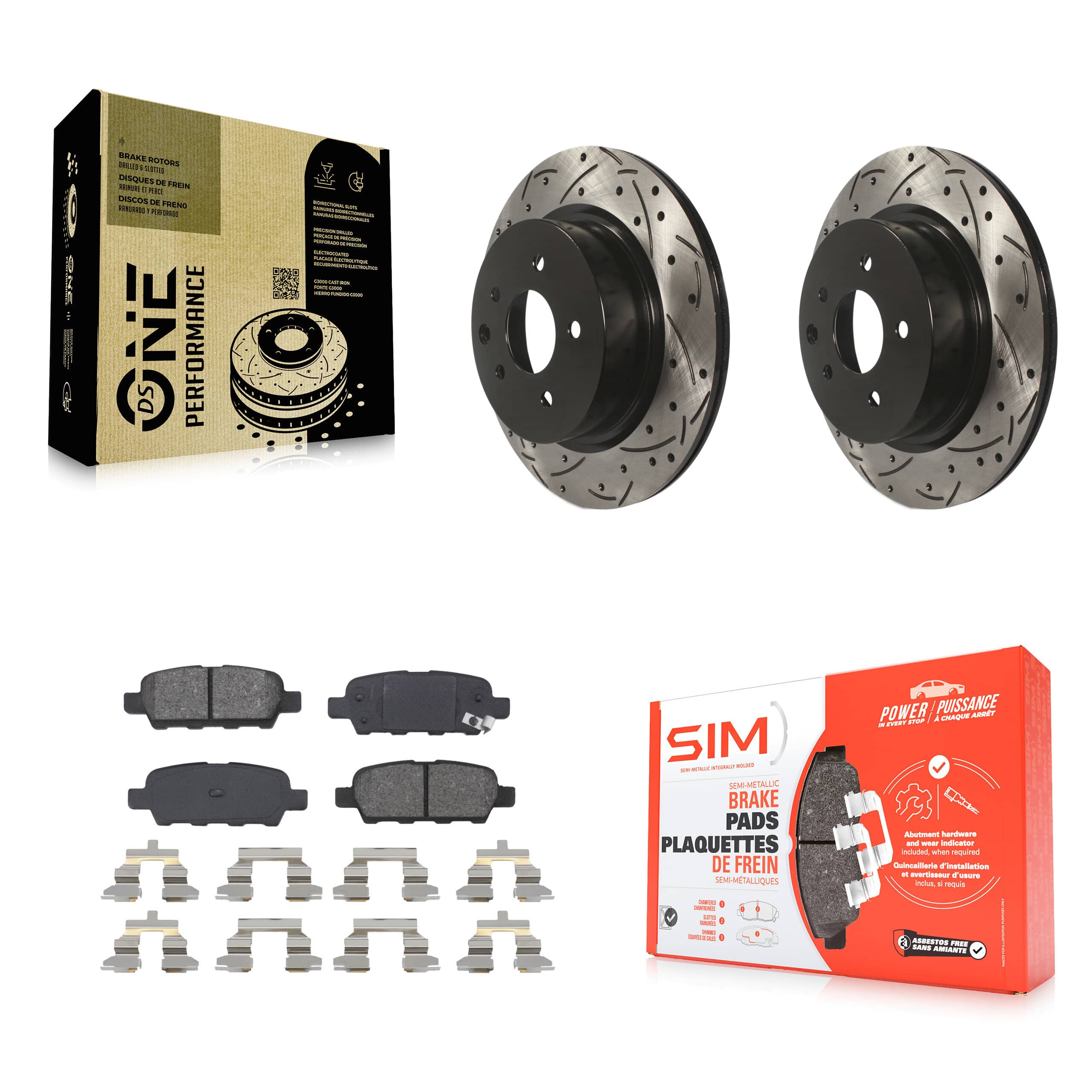 Transit Auto - KDS-100441 - Rear Disc Brake Kits