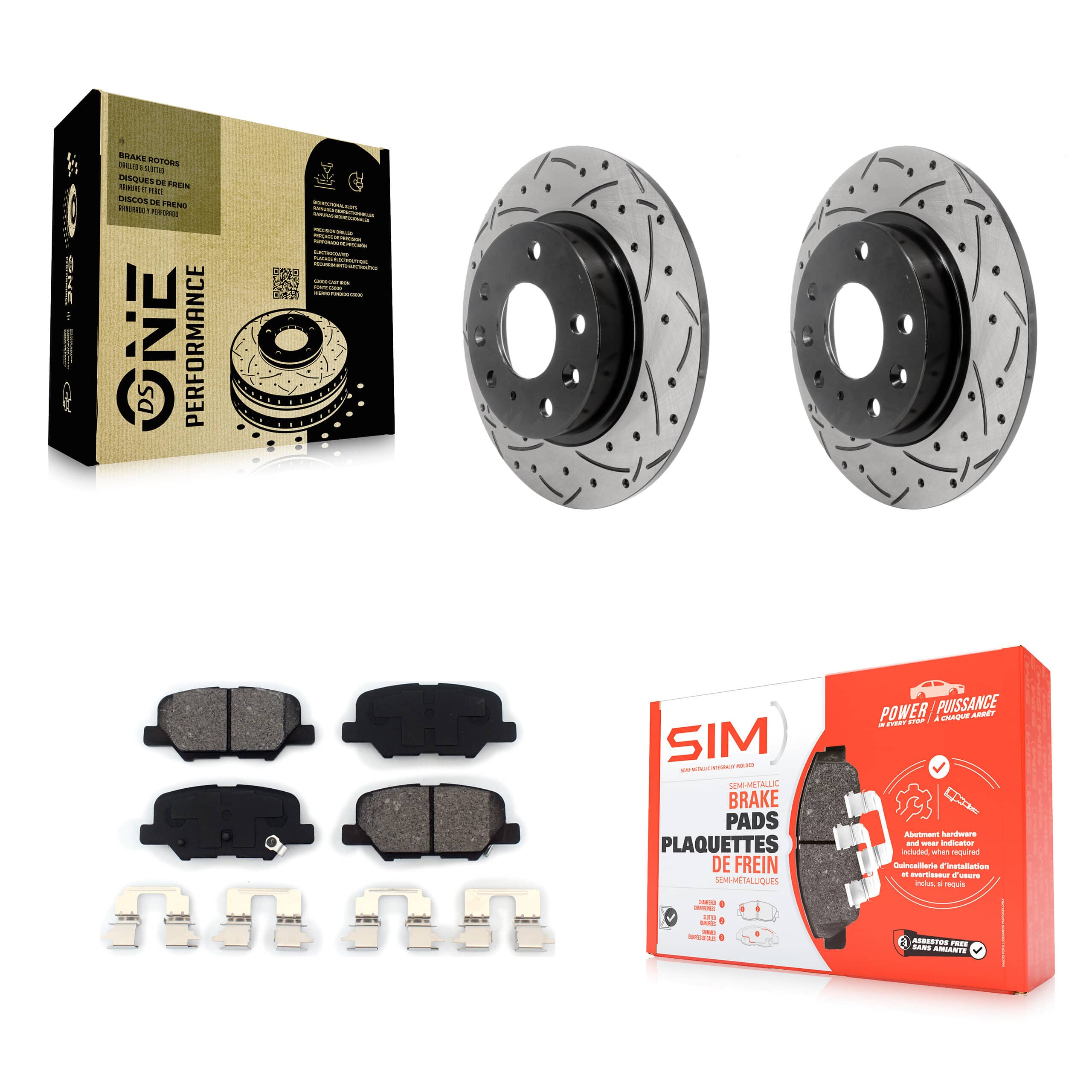 Transit Auto - KDS-100493 - Rear Disc Brake Kits