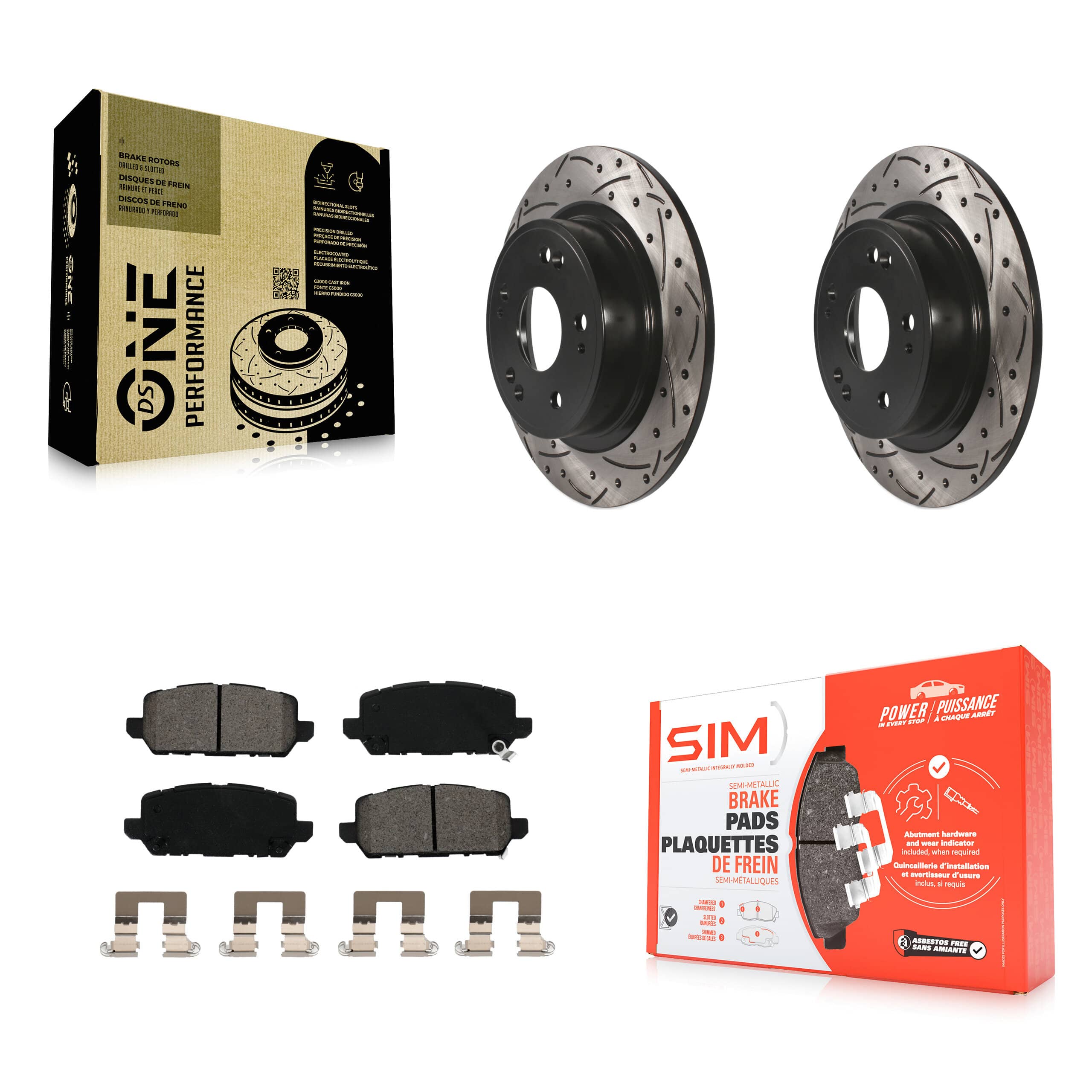 Transit Auto - KDS-100505 - Rear Disc Brake Kits