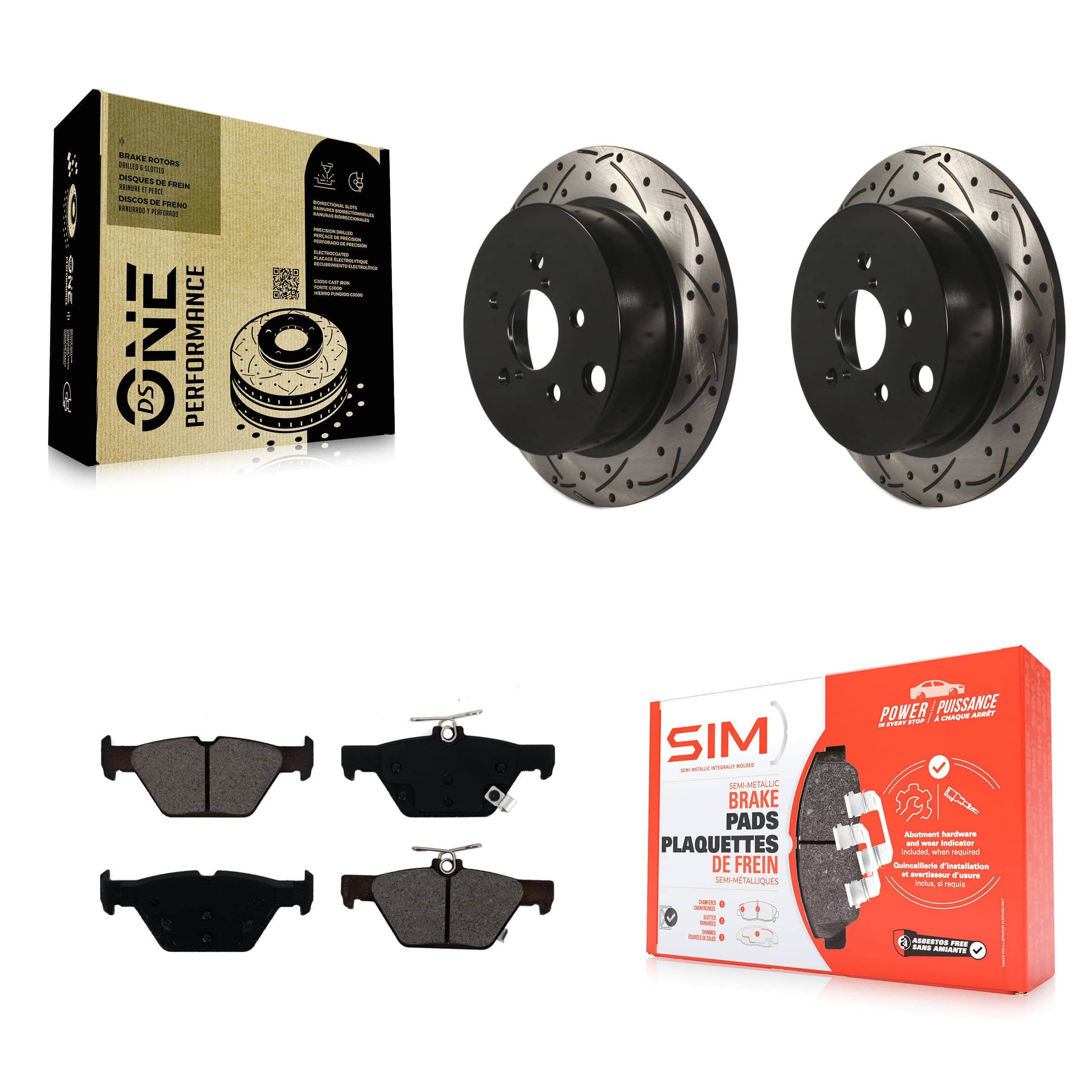 Transit Auto - KDS-100510 - Rear Disc Brake Kits