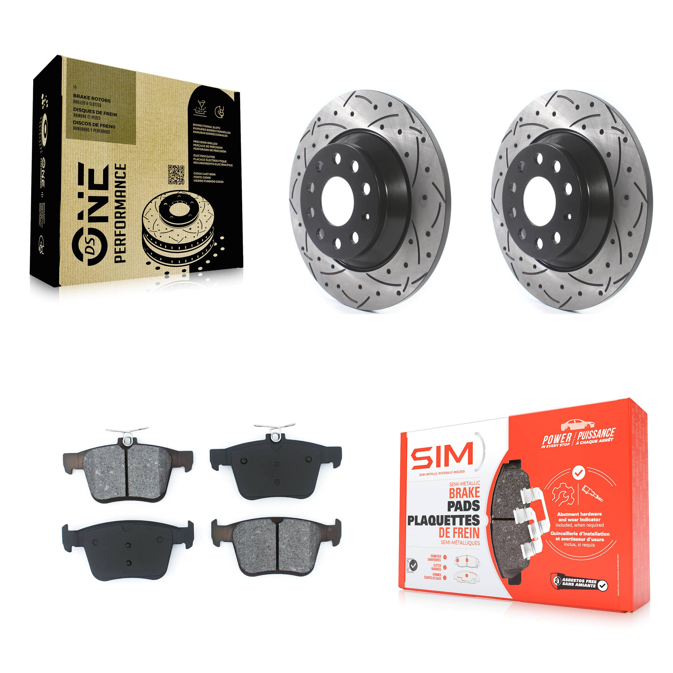 Transit Auto - KDS-100514 - Rear Disc Brake Kits