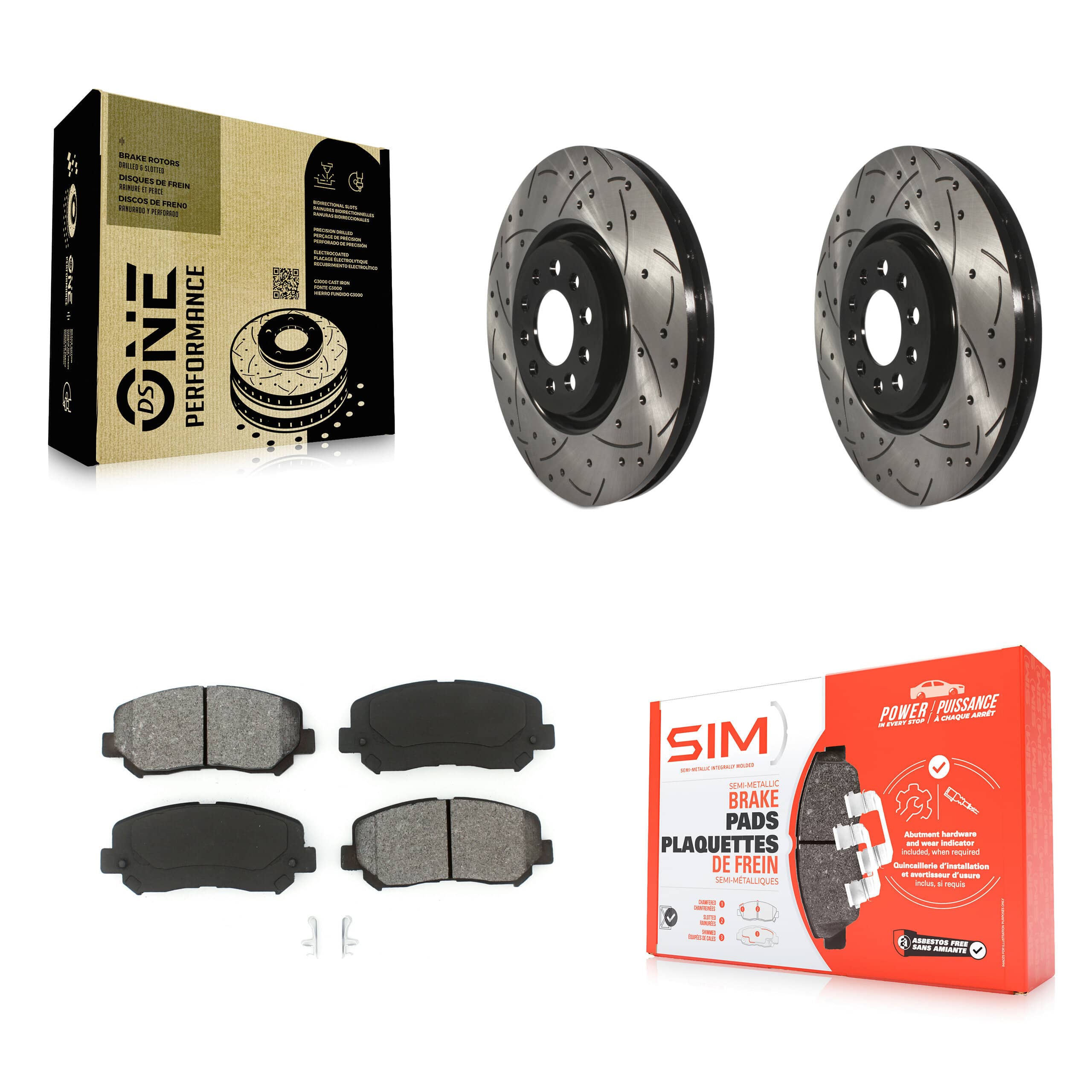 Transit Auto - KDS-100547 - Front Disc Brake Kits