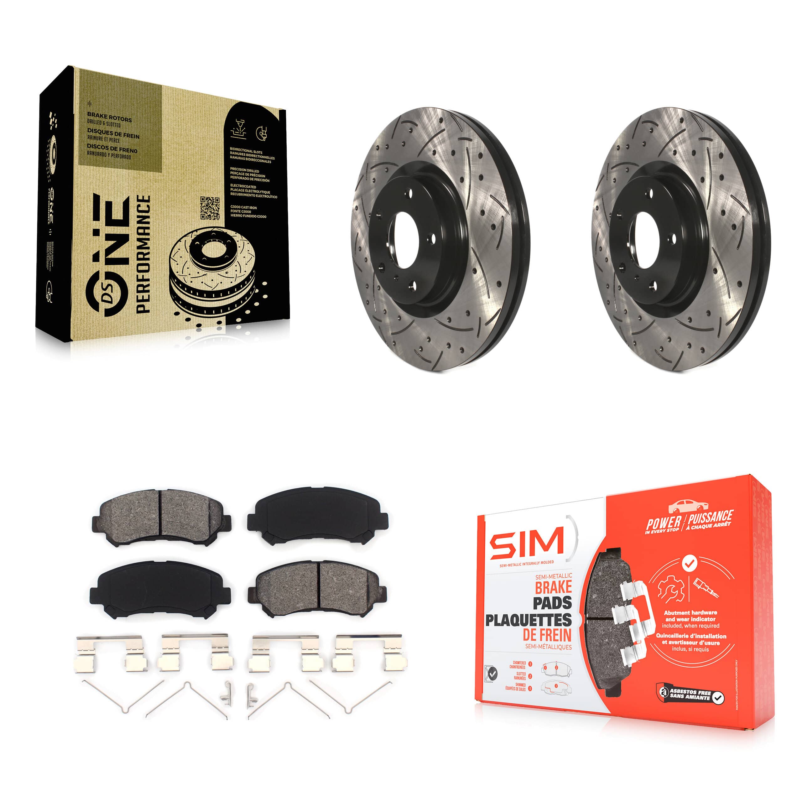 Transit Auto - KDS-100602 - Front Disc Brake Kits