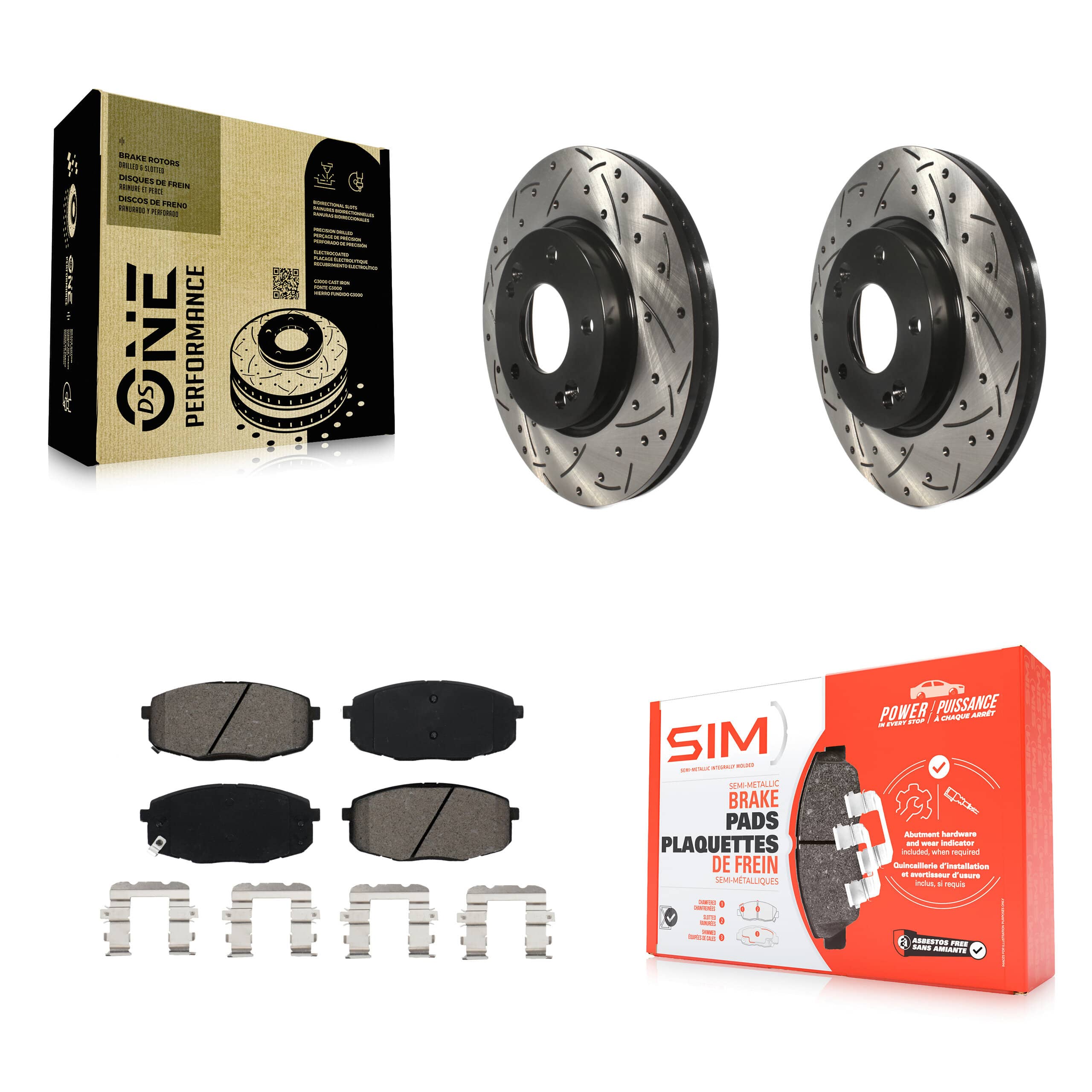 Transit Auto - KDS-100615 - Front Disc Brake Kits