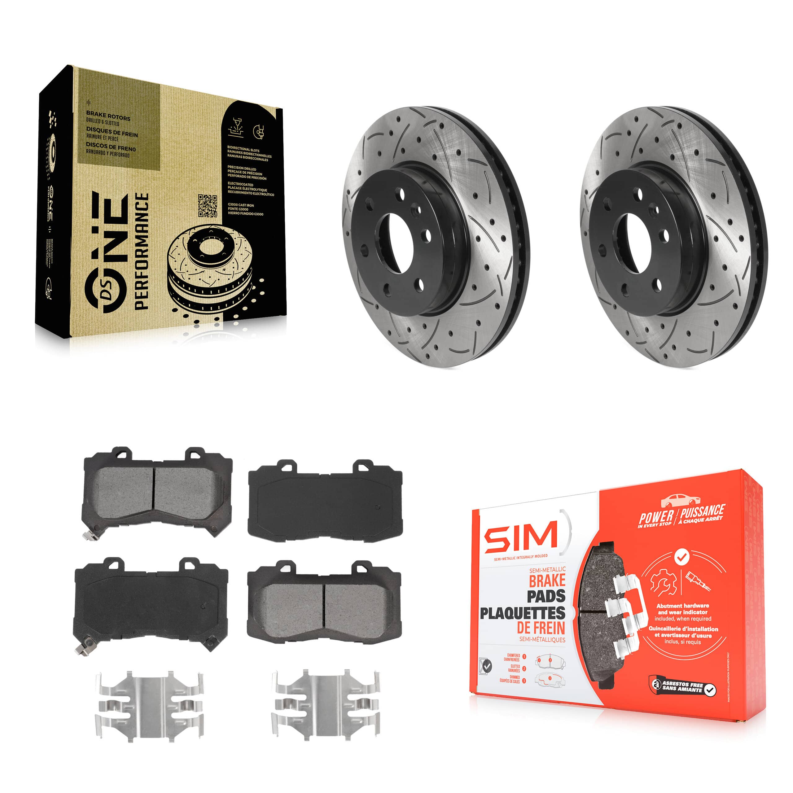 Transit Auto - KDS-100665 - Front Disc Brake Kits