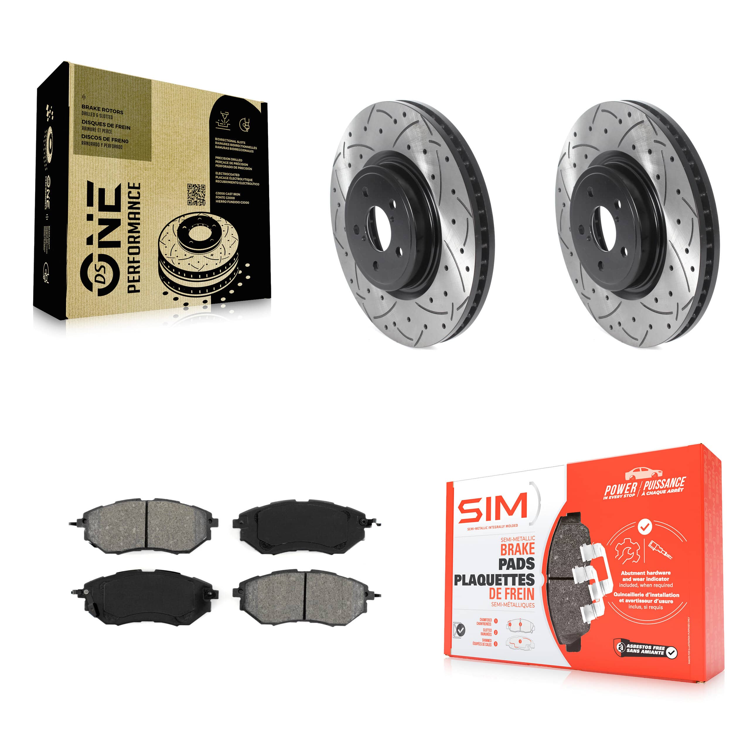 Transit Auto - KDS-100679 - Front Disc Brake Kits