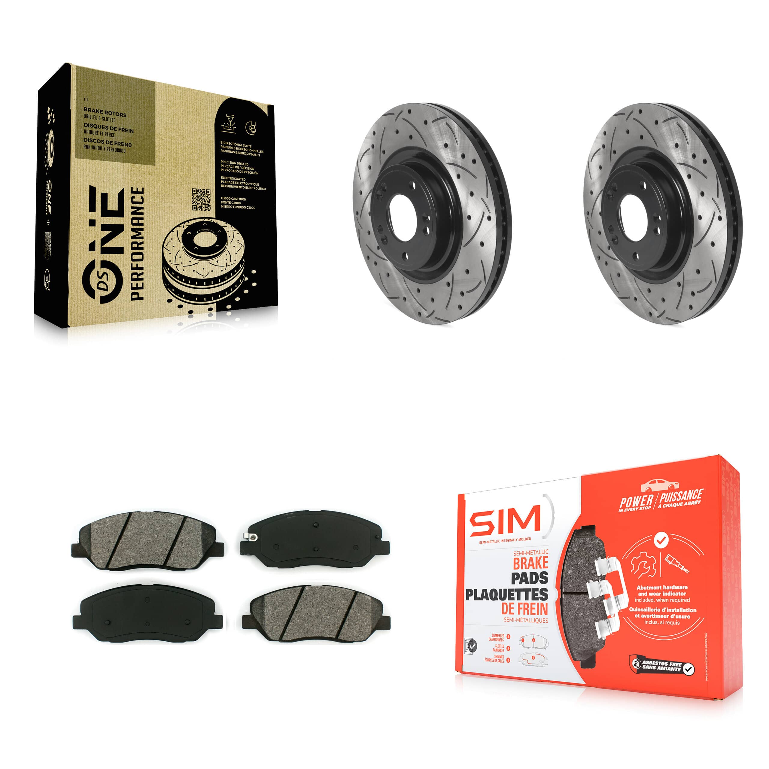 Transit Auto - KDS-100686 - Front Disc Brake Kits
