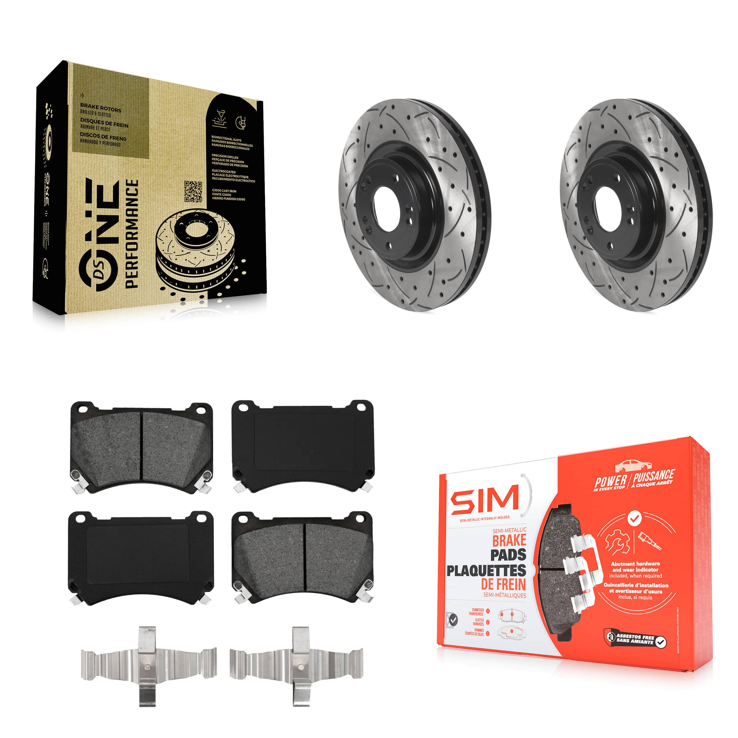 Transit Auto - KDS-100687 - Front Disc Brake Kits