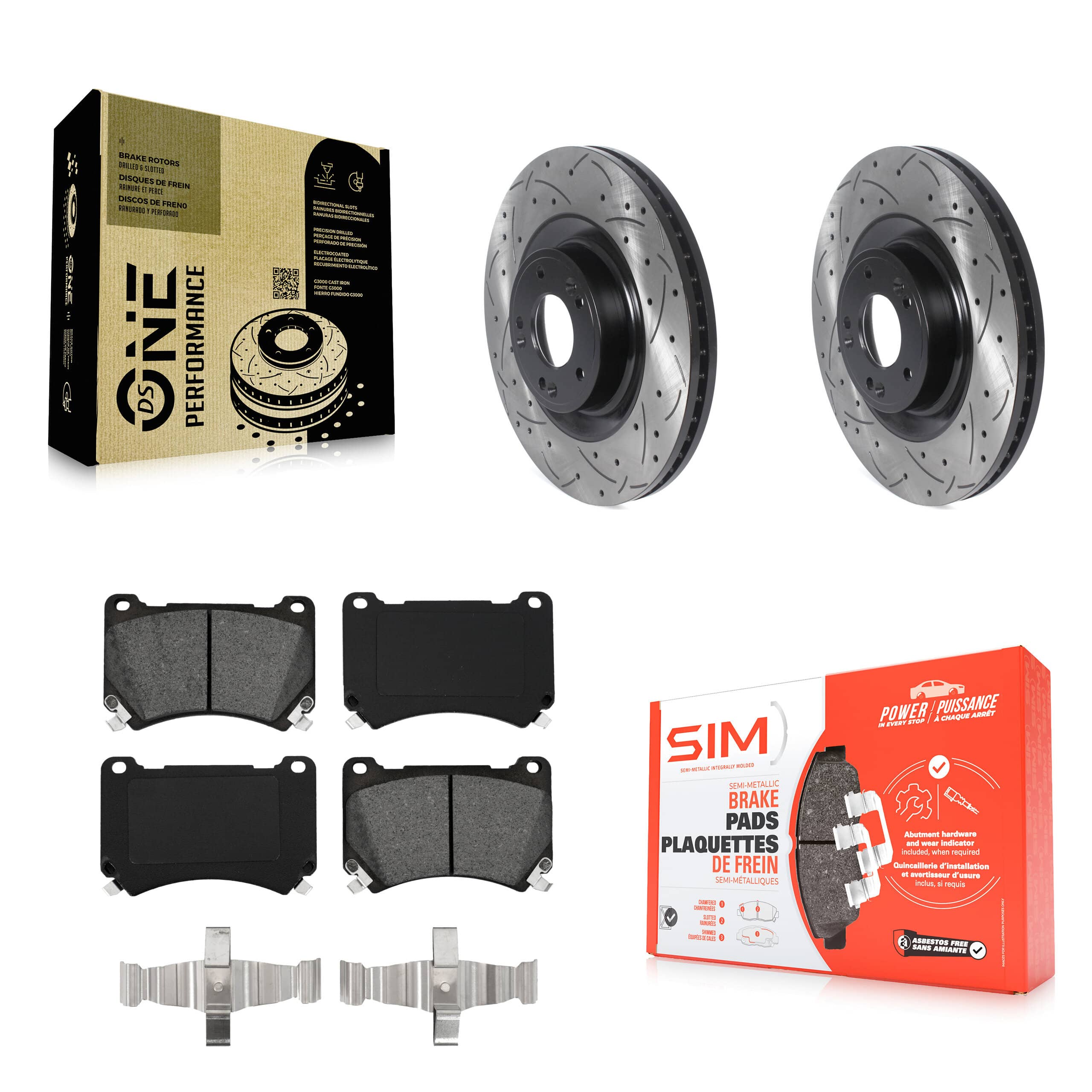 Transit Auto - KDS-100691 - Front Disc Brake Kits