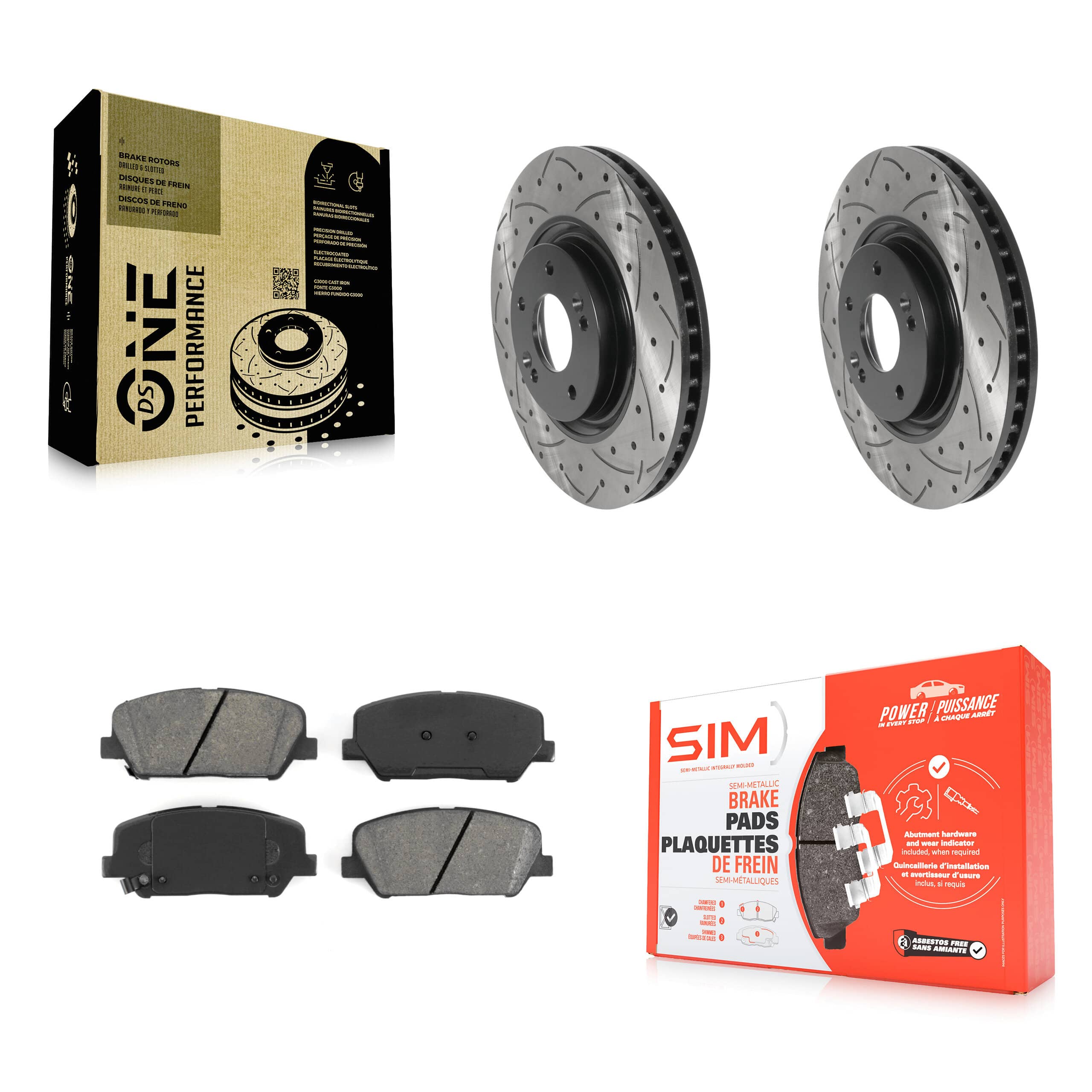 Transit Auto - KDS-100693 - Front Disc Brake Kits