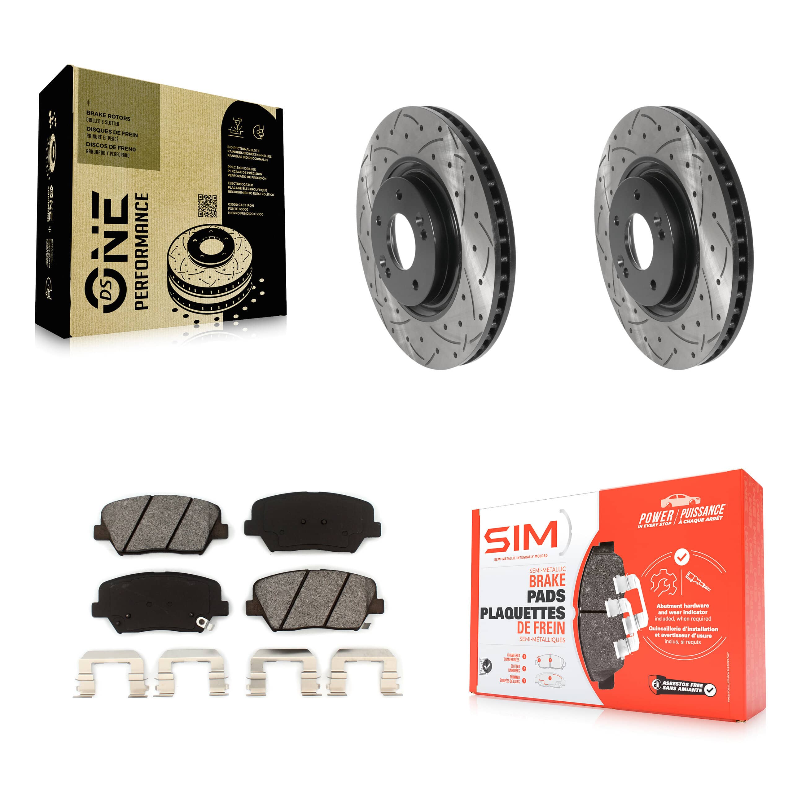 Transit Auto - KDS-100694 - Front Disc Brake Kits