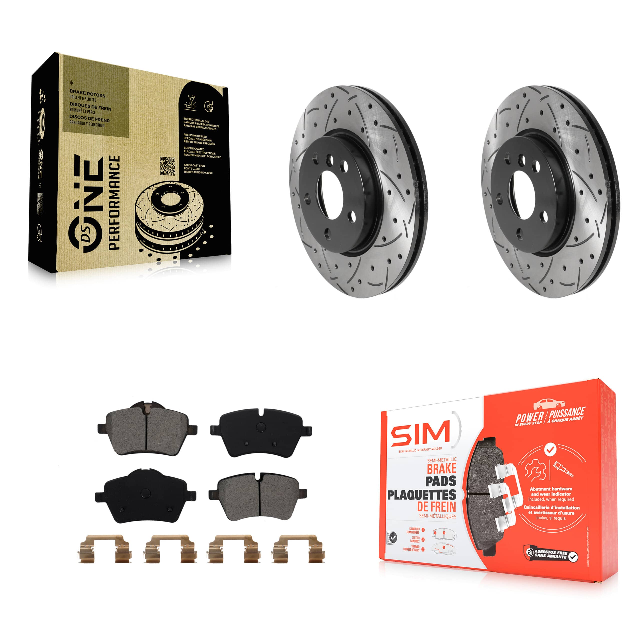 Transit Auto - KDS-100702 - Front Disc Brake Kits