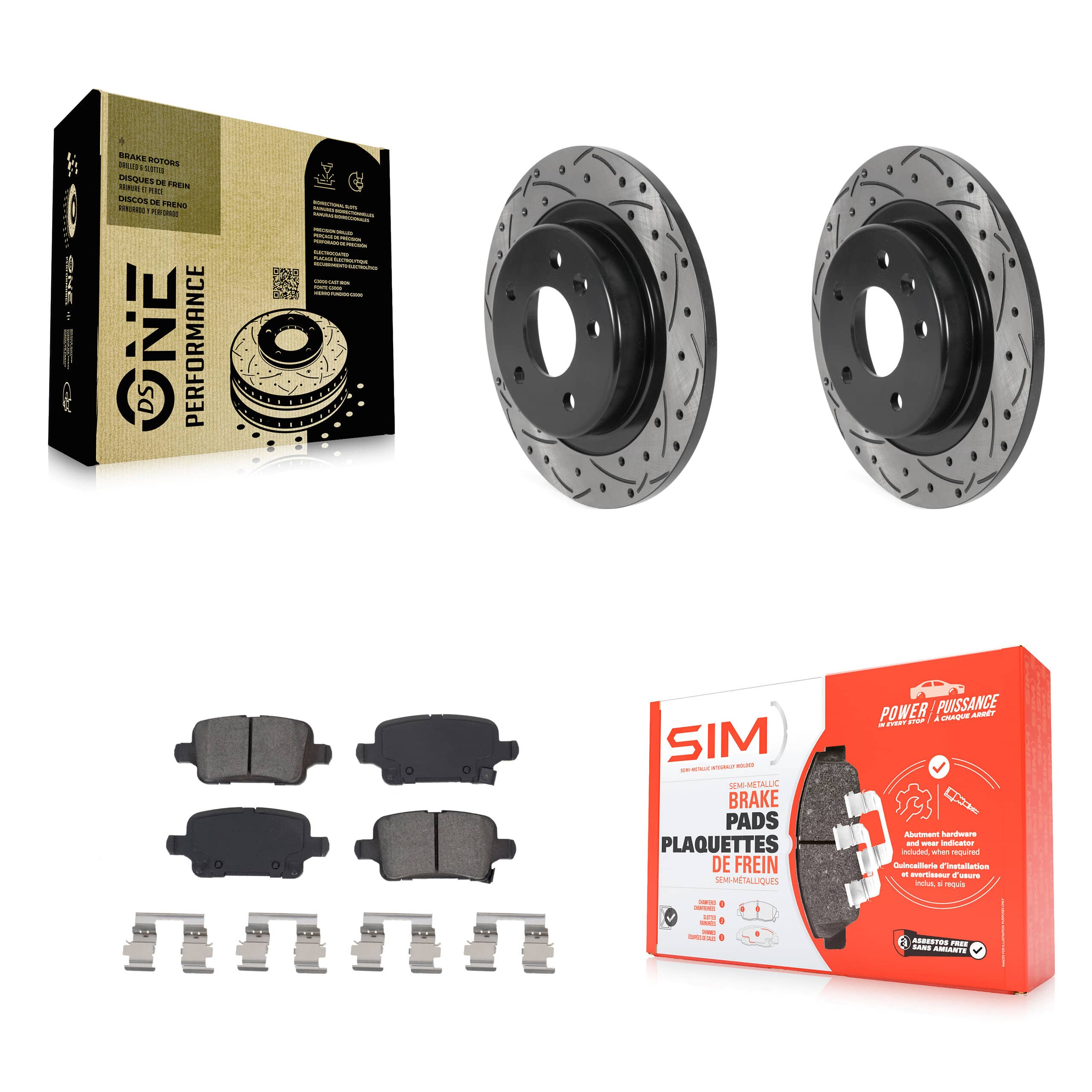 Transit Auto - KDS-100783 - Rear Disc Brake Kits