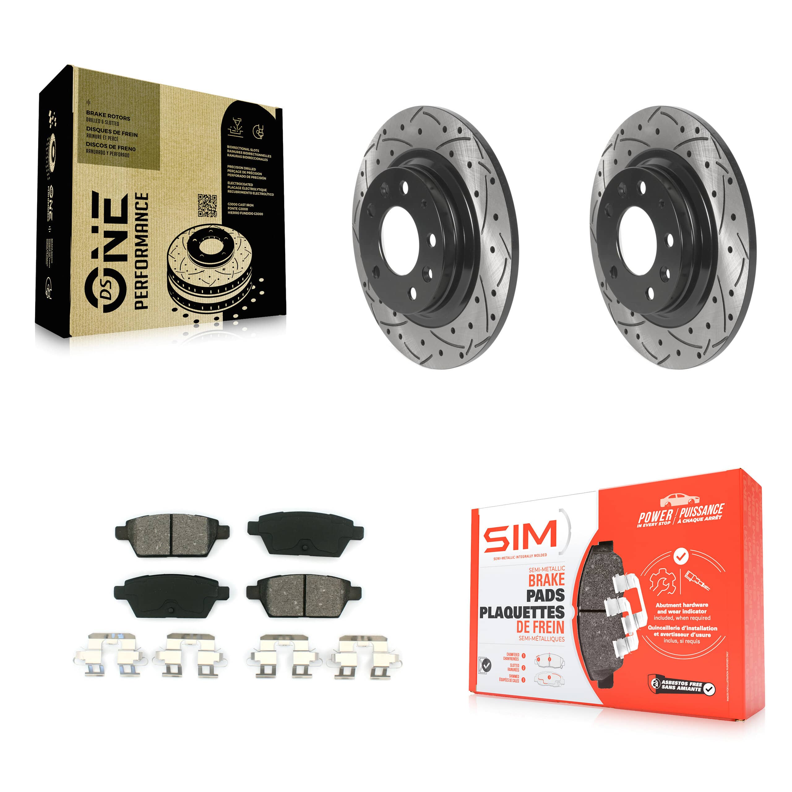 Transit Auto - KDS-100793 - Rear Disc Brake Kits