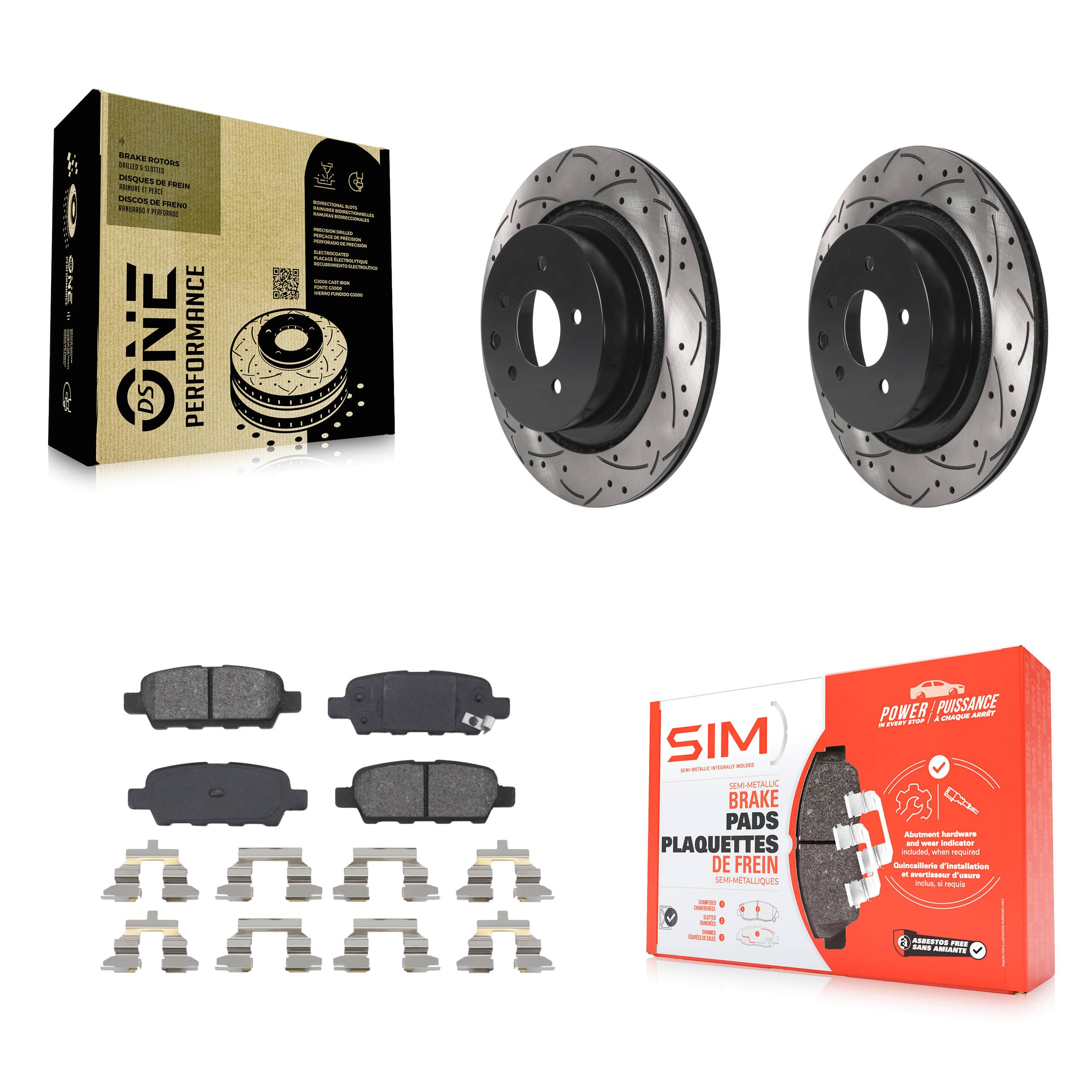 Transit Auto - KDS-100806 - Rear Disc Brake Kits