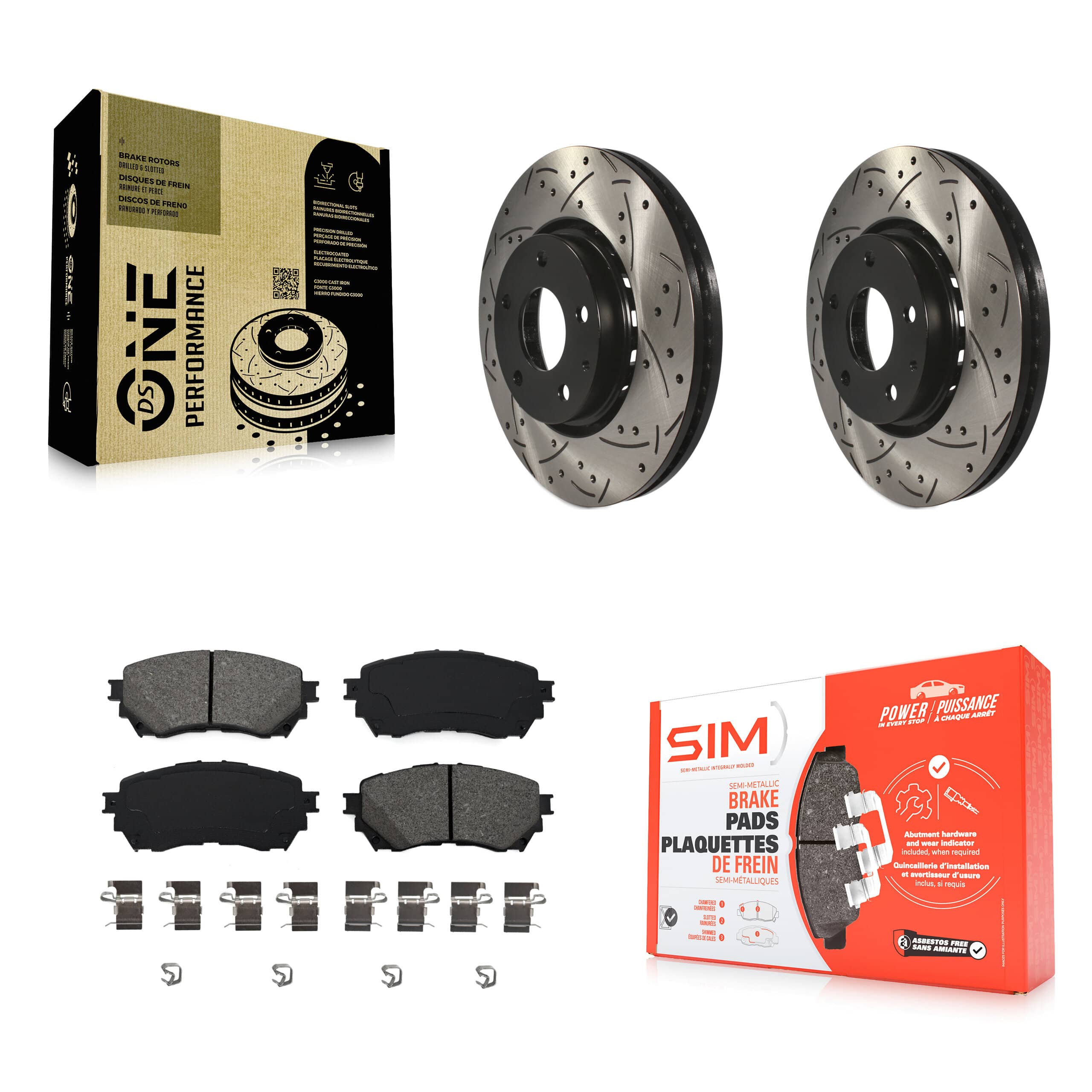Transit Auto - KDS-100842 - Front Disc Brake Kits