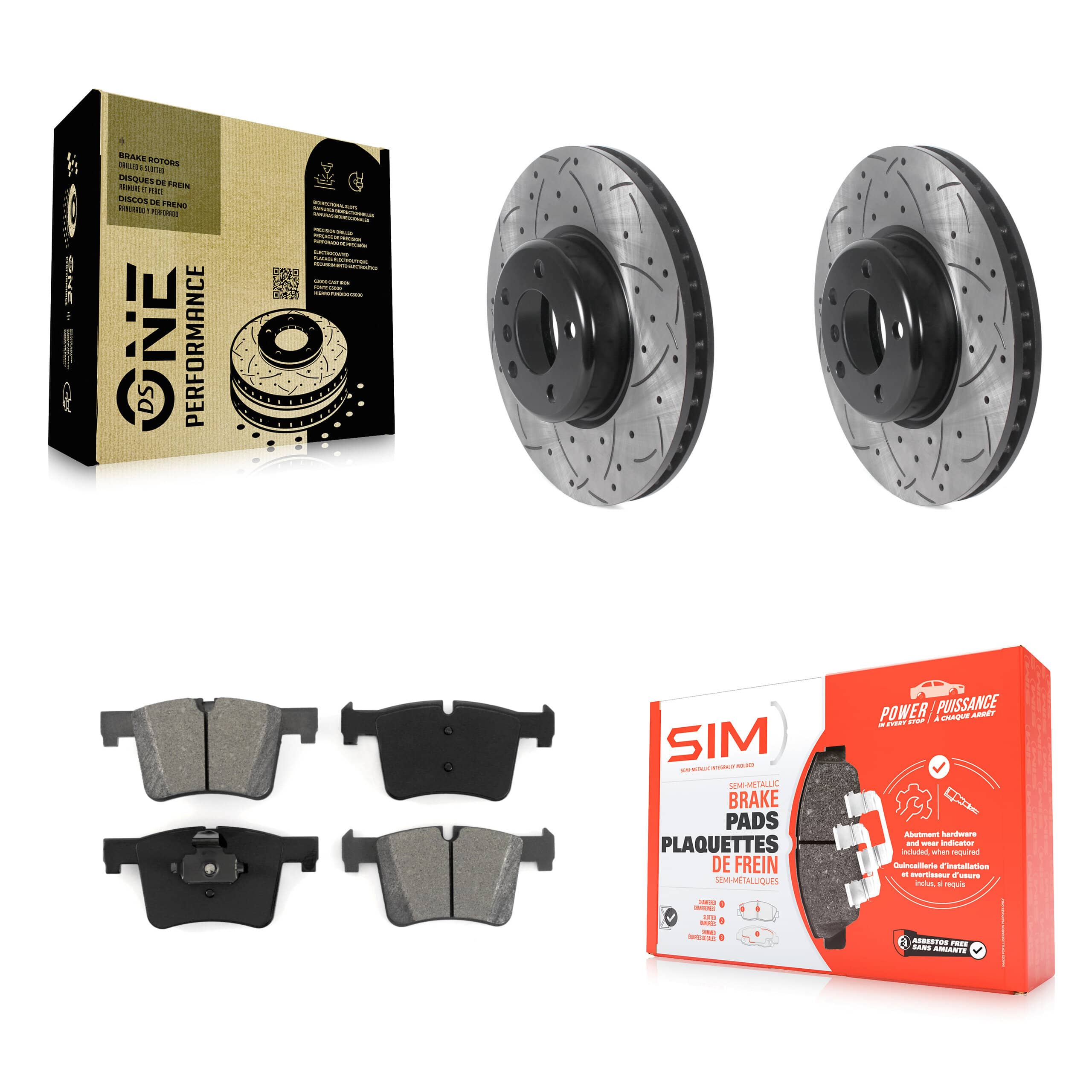 Transit Auto - KDS-100845 - Front Disc Brake Kits