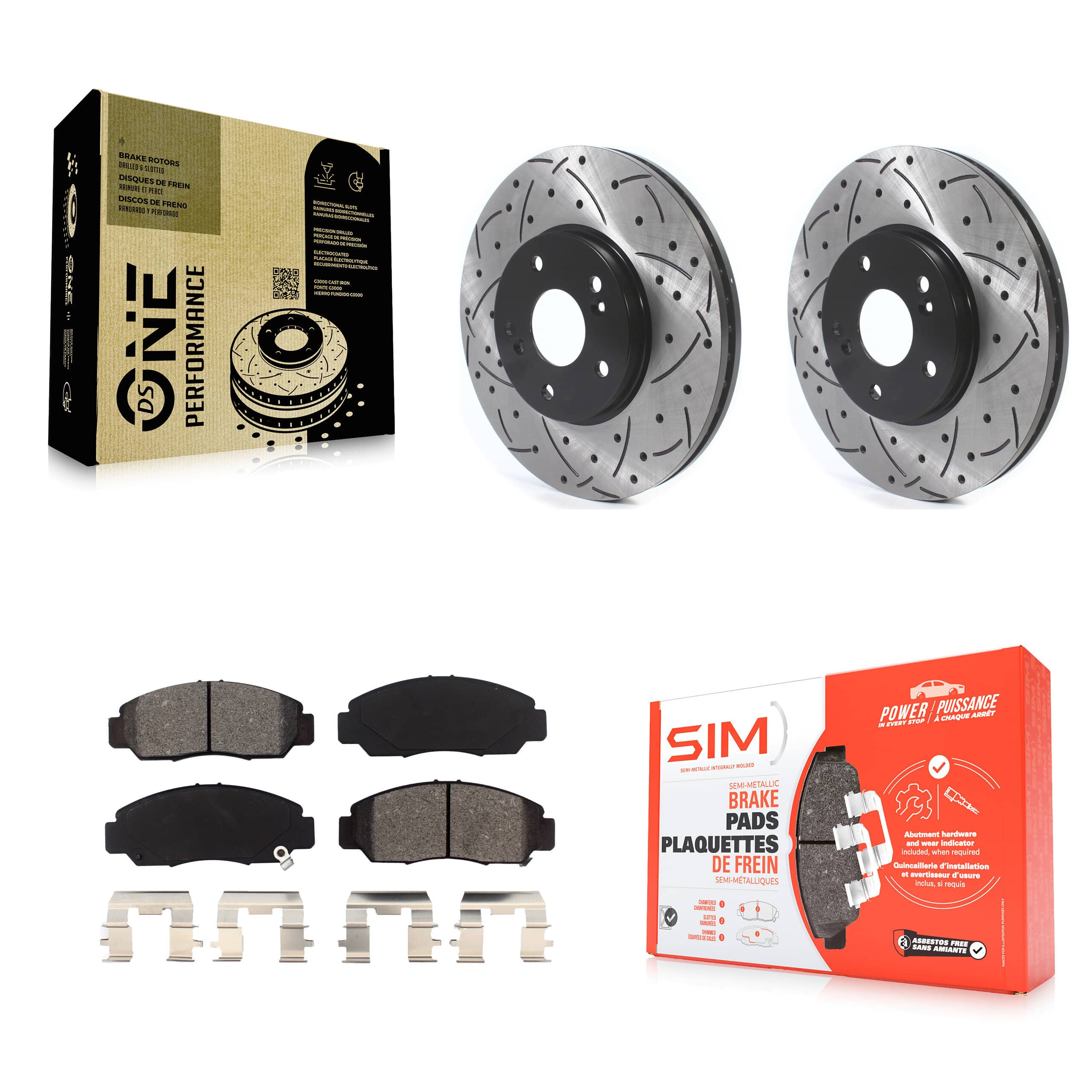Transit Auto - KDS-100894 - Front Disc Brake Kits