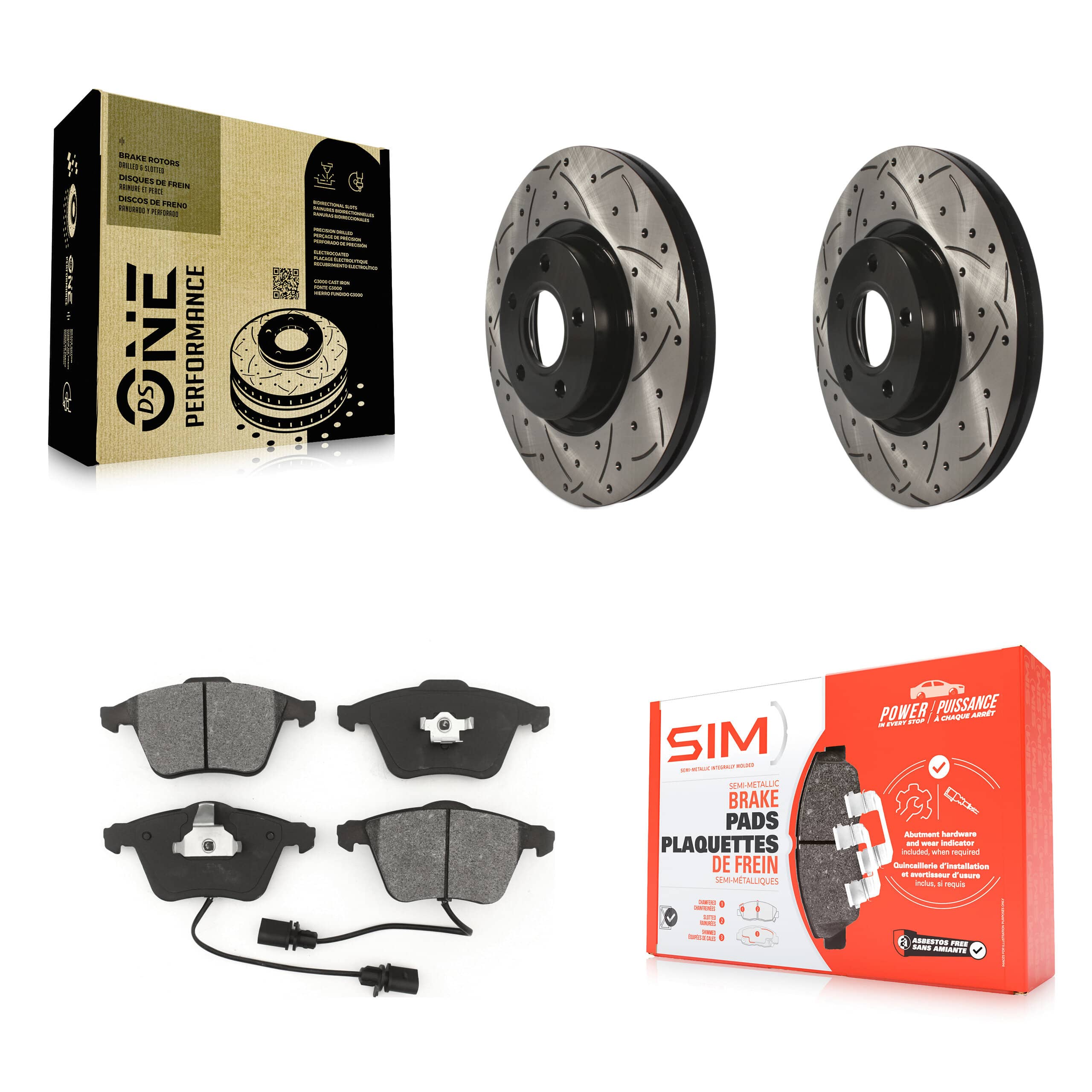 Transit Auto - KDS-100914 - Front Disc Brake Kits