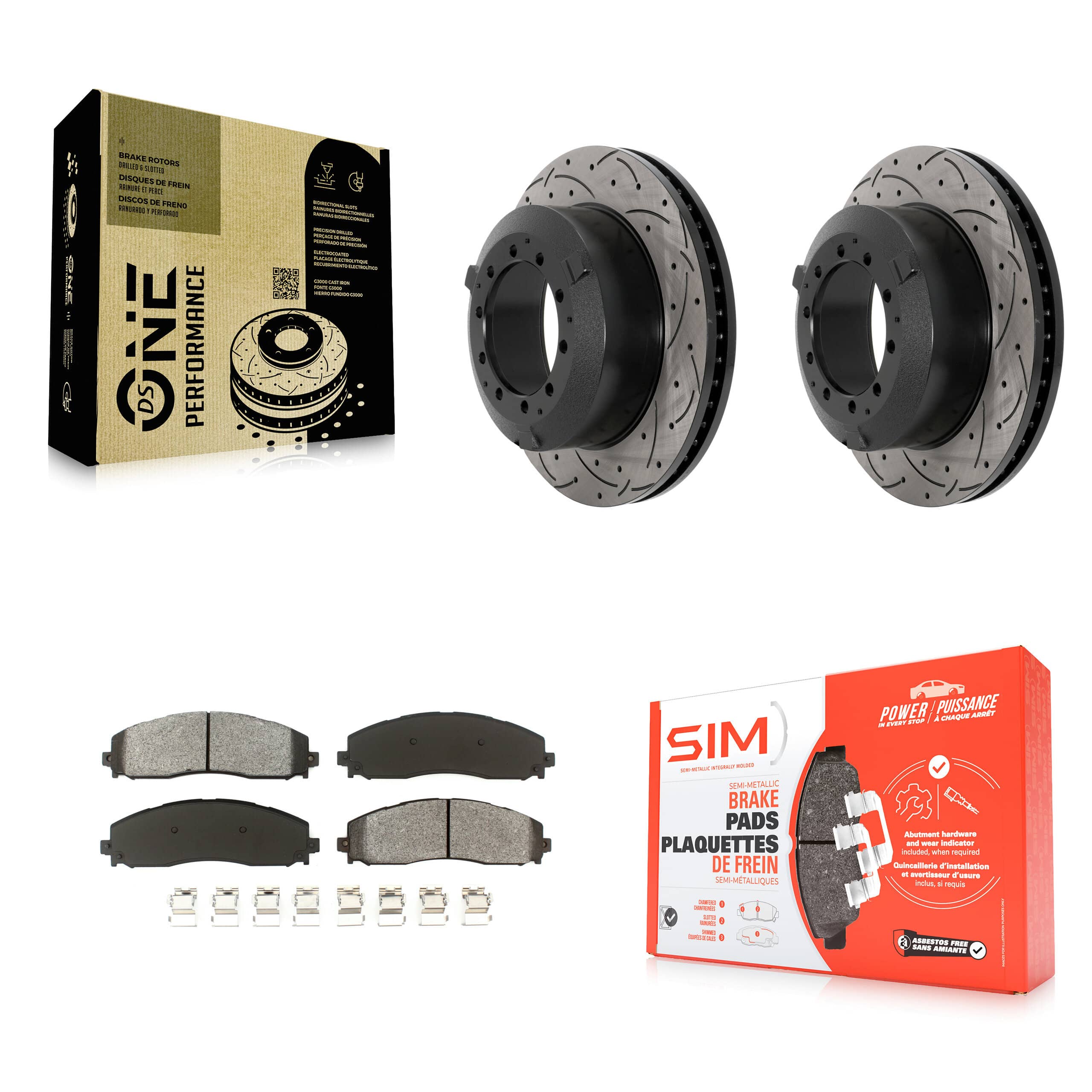 Transit Auto - KDS-100951 - Rear Disc Brake Kits