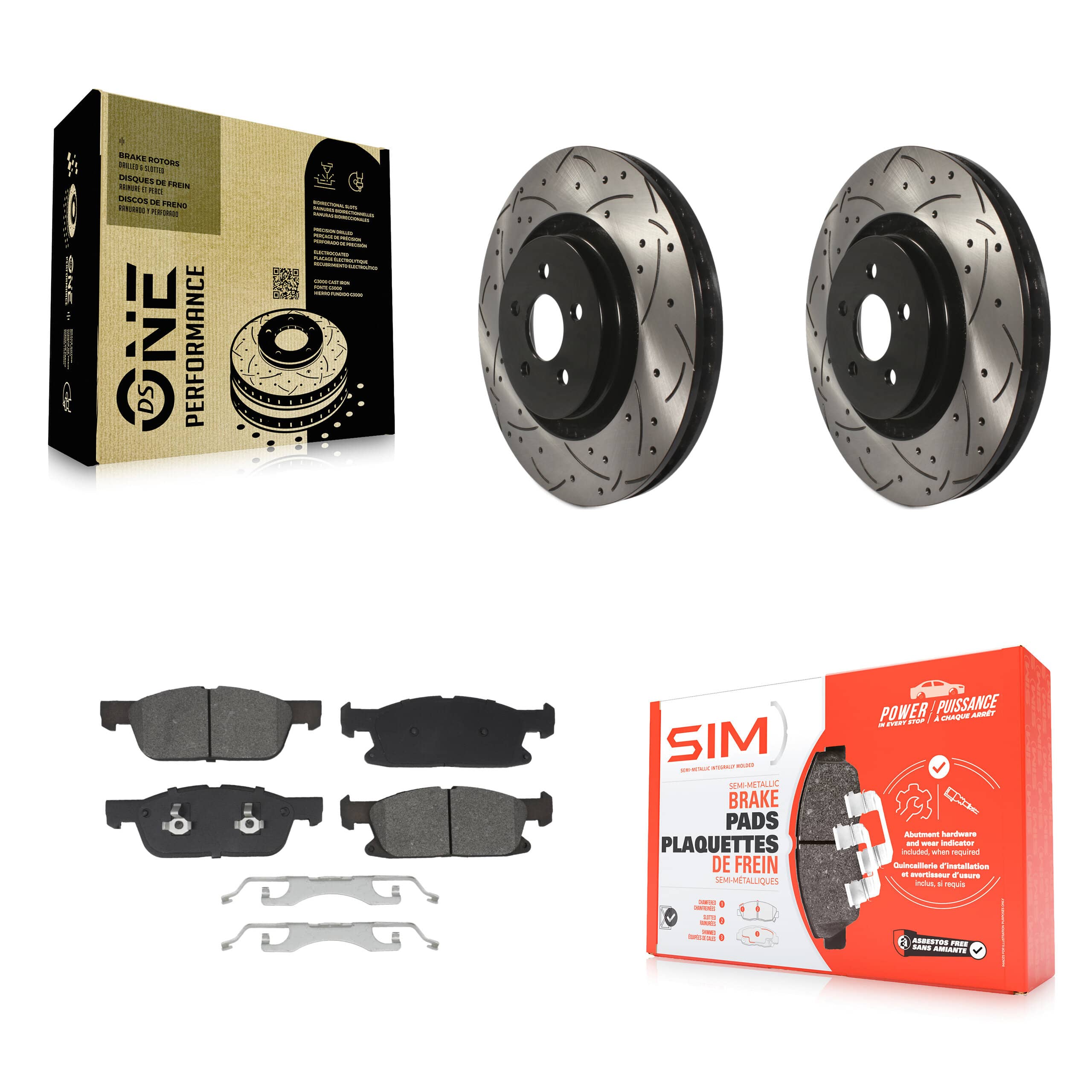 Transit Auto - KDS-101016 - Front Disc Brake Kits