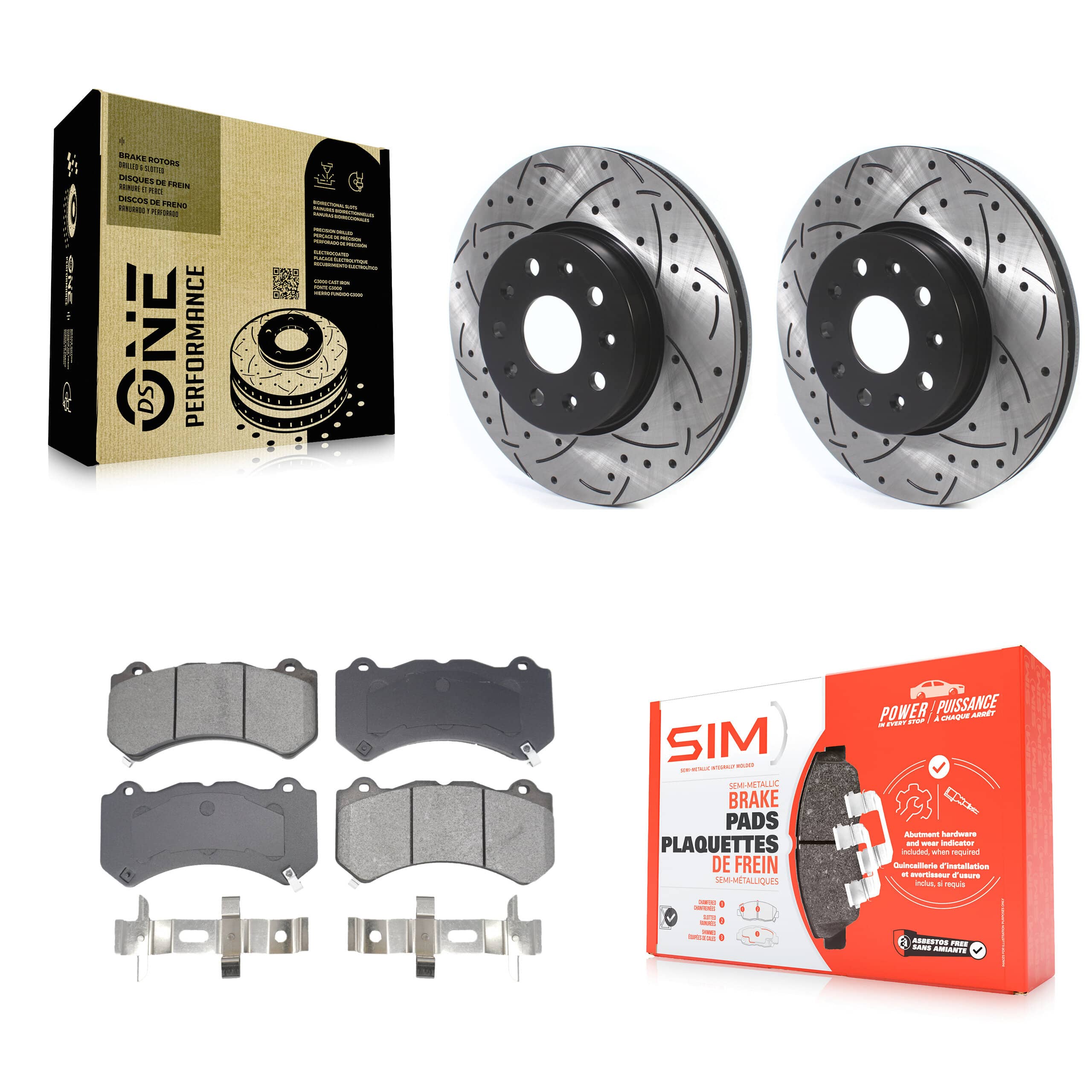 Transit Auto - KDS-101028 - Front Disc Brake Kits