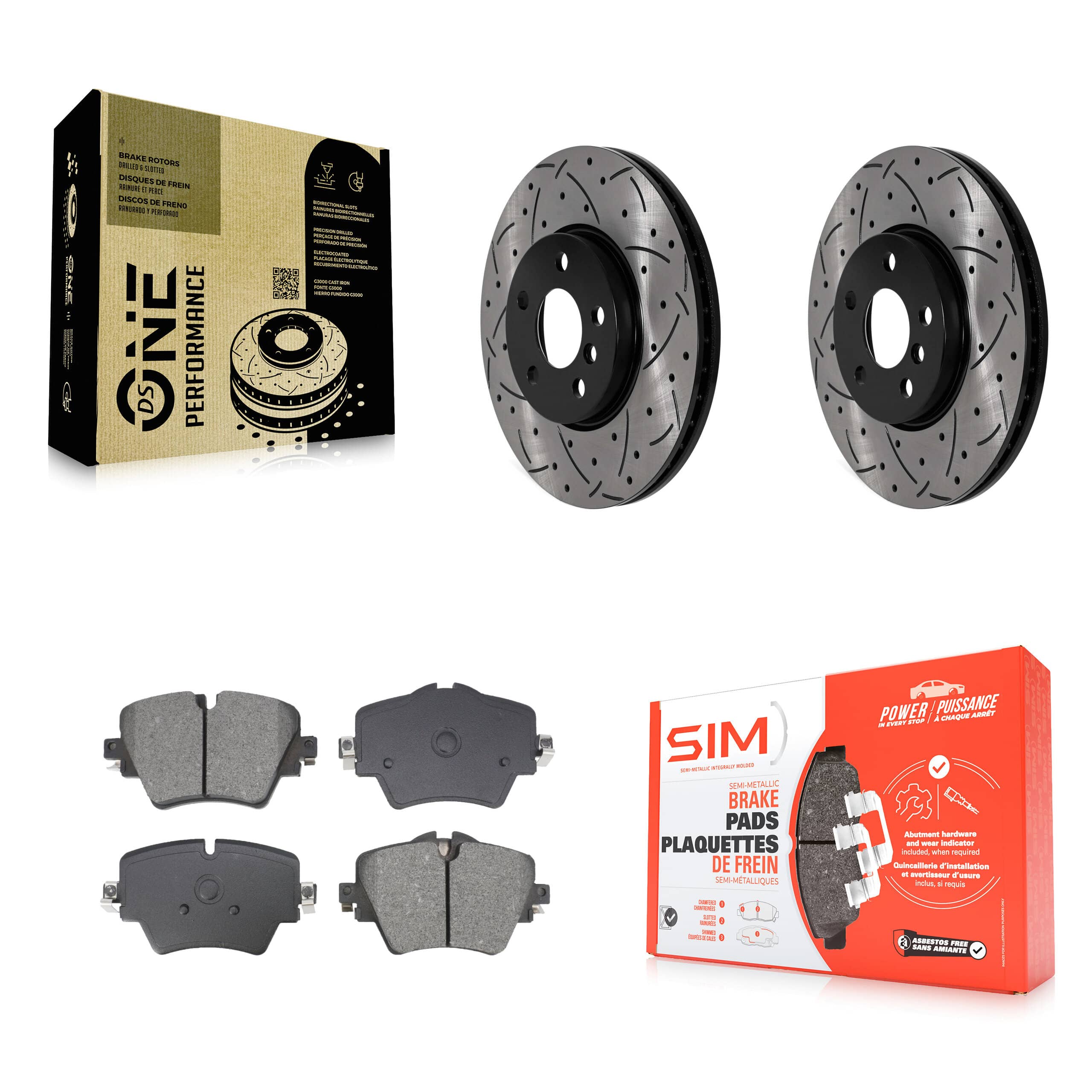 Transit Auto - KDS-101030 - Front Disc Brake Kits