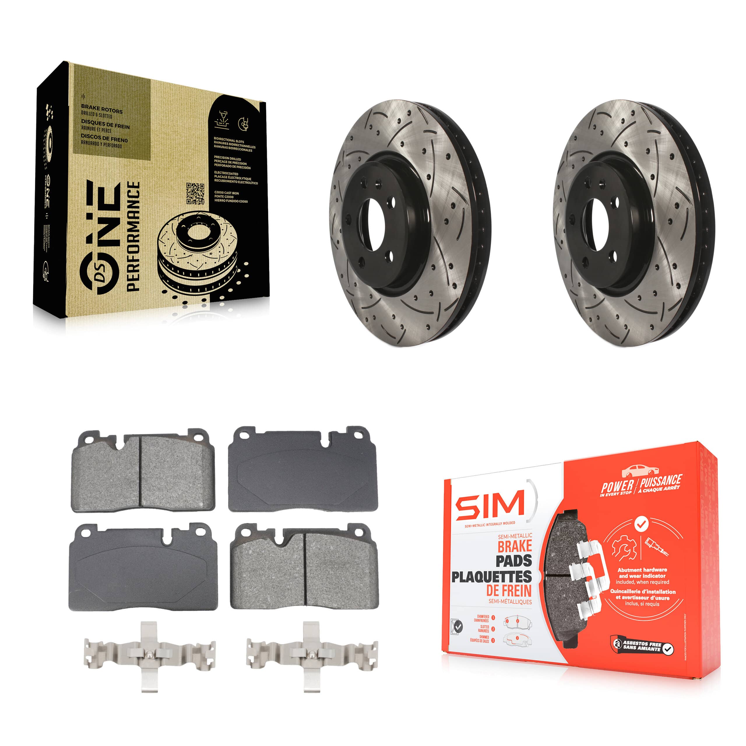 Transit Auto - KDS-101039 - Front Disc Brake Kits