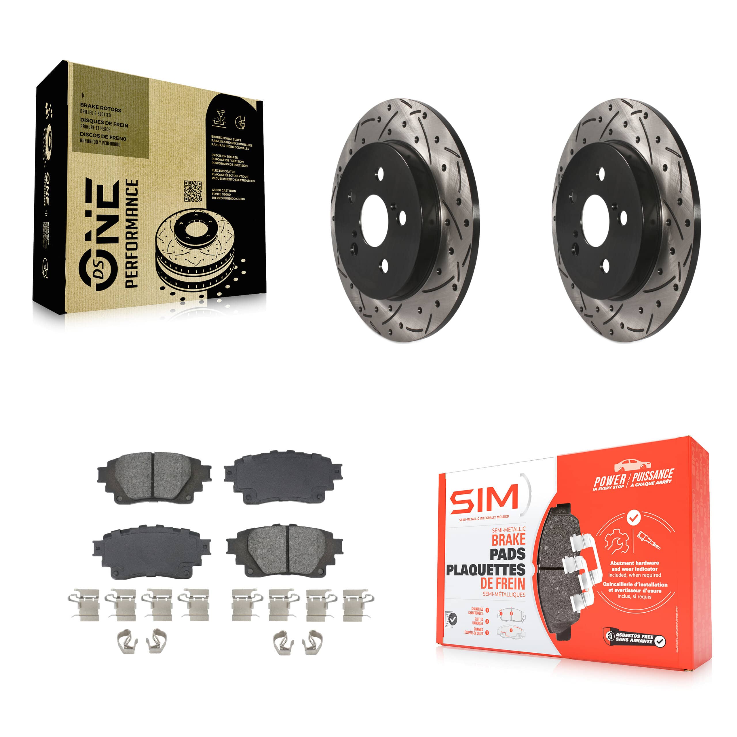 Transit Auto - KDS-101079 - Rear Disc Brake Kits