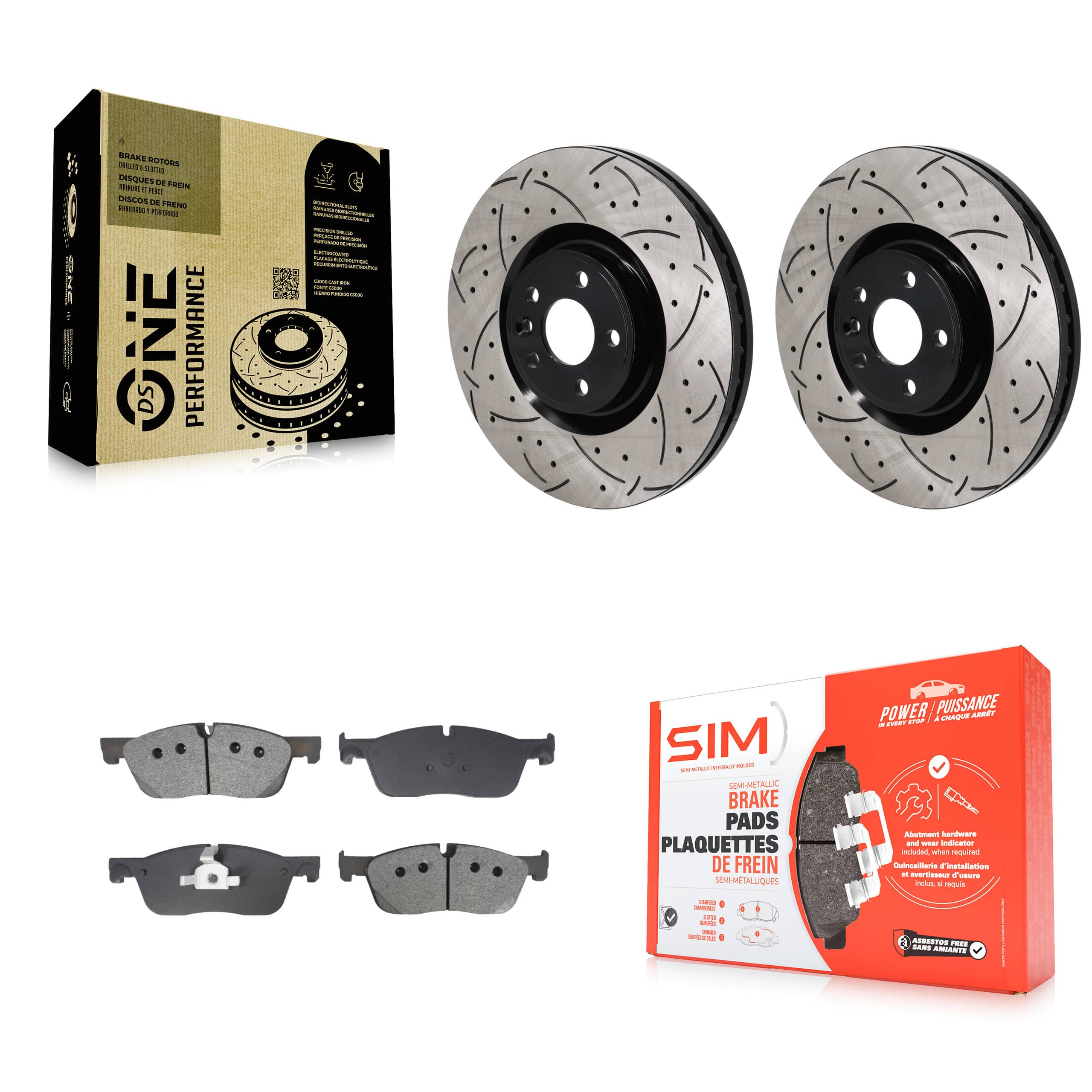 Transit Auto - KDS-101103 - Front Disc Brake Kits