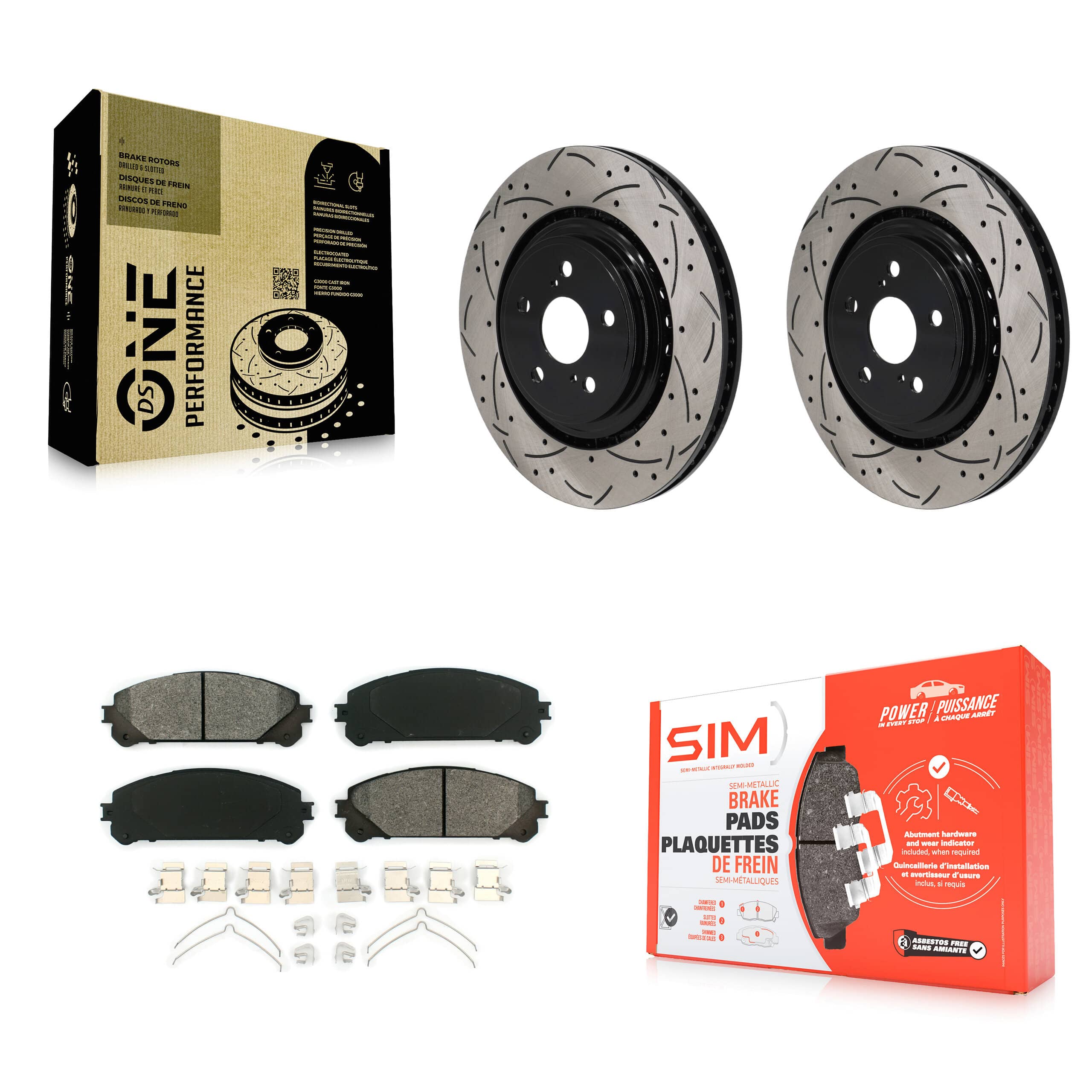 Transit Auto - KDS-101104 - Front Disc Brake Kits