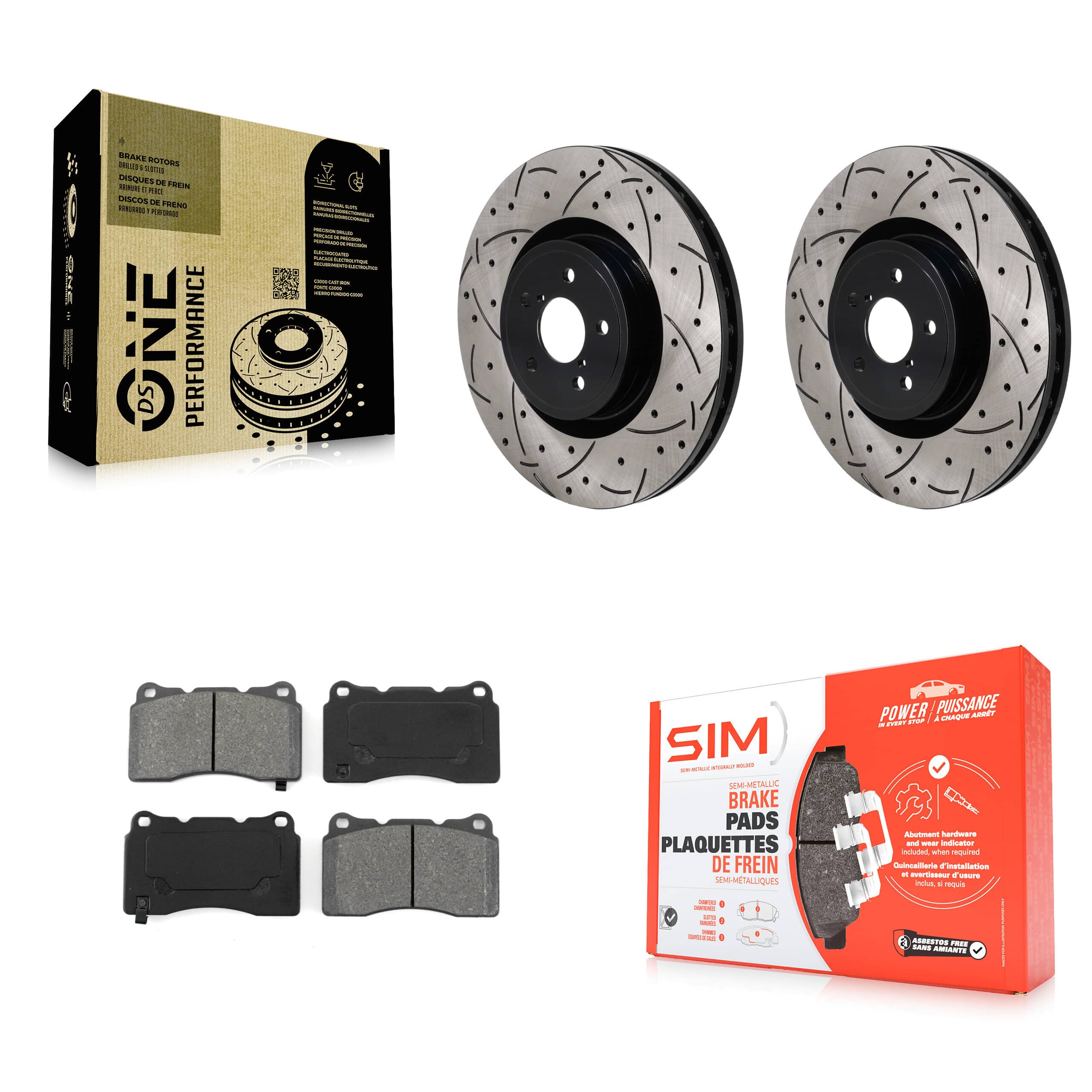 Transit Auto - KDS-101121 - Front Disc Brake Kits
