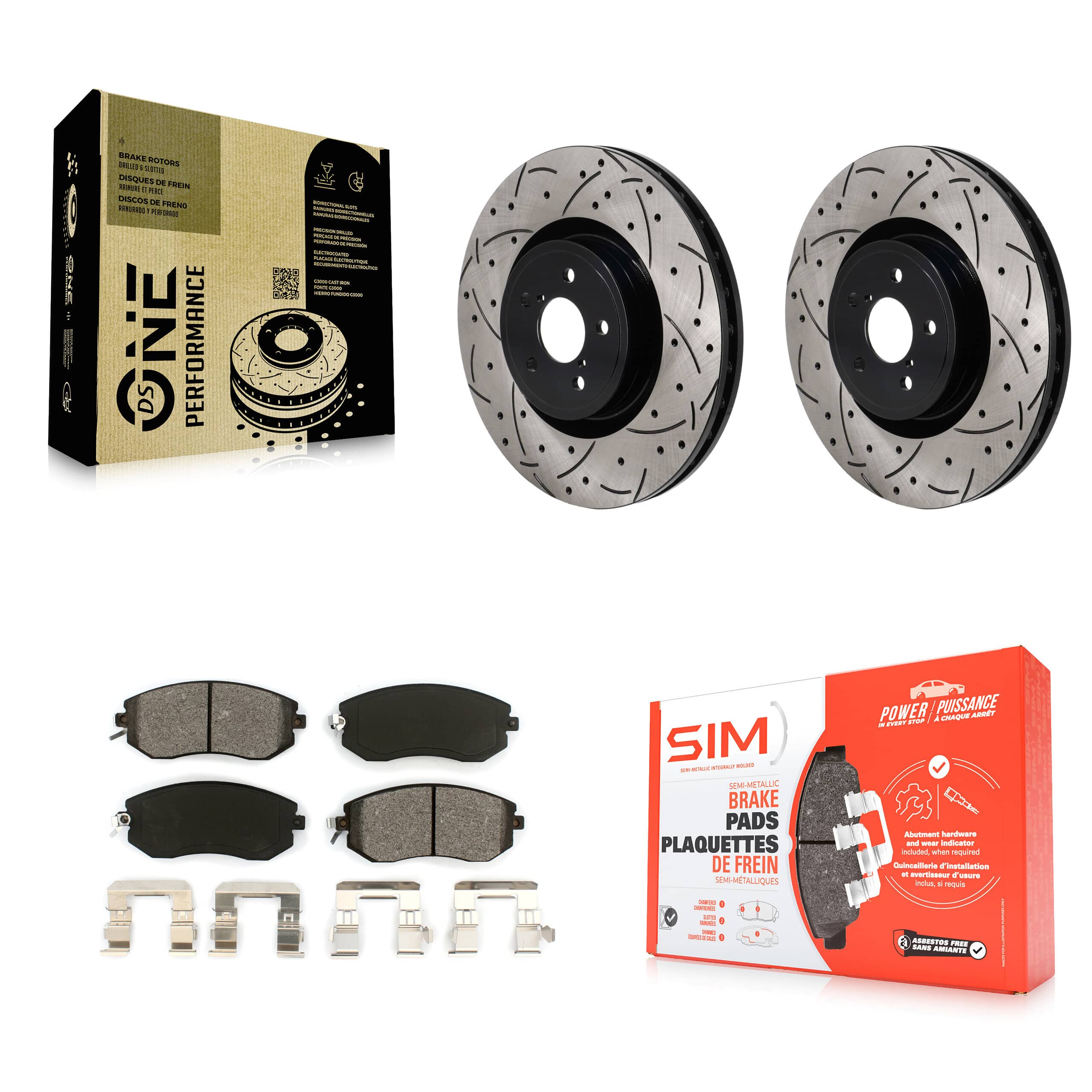 Transit Auto - KDS-101122 - Front Disc Brake Kits