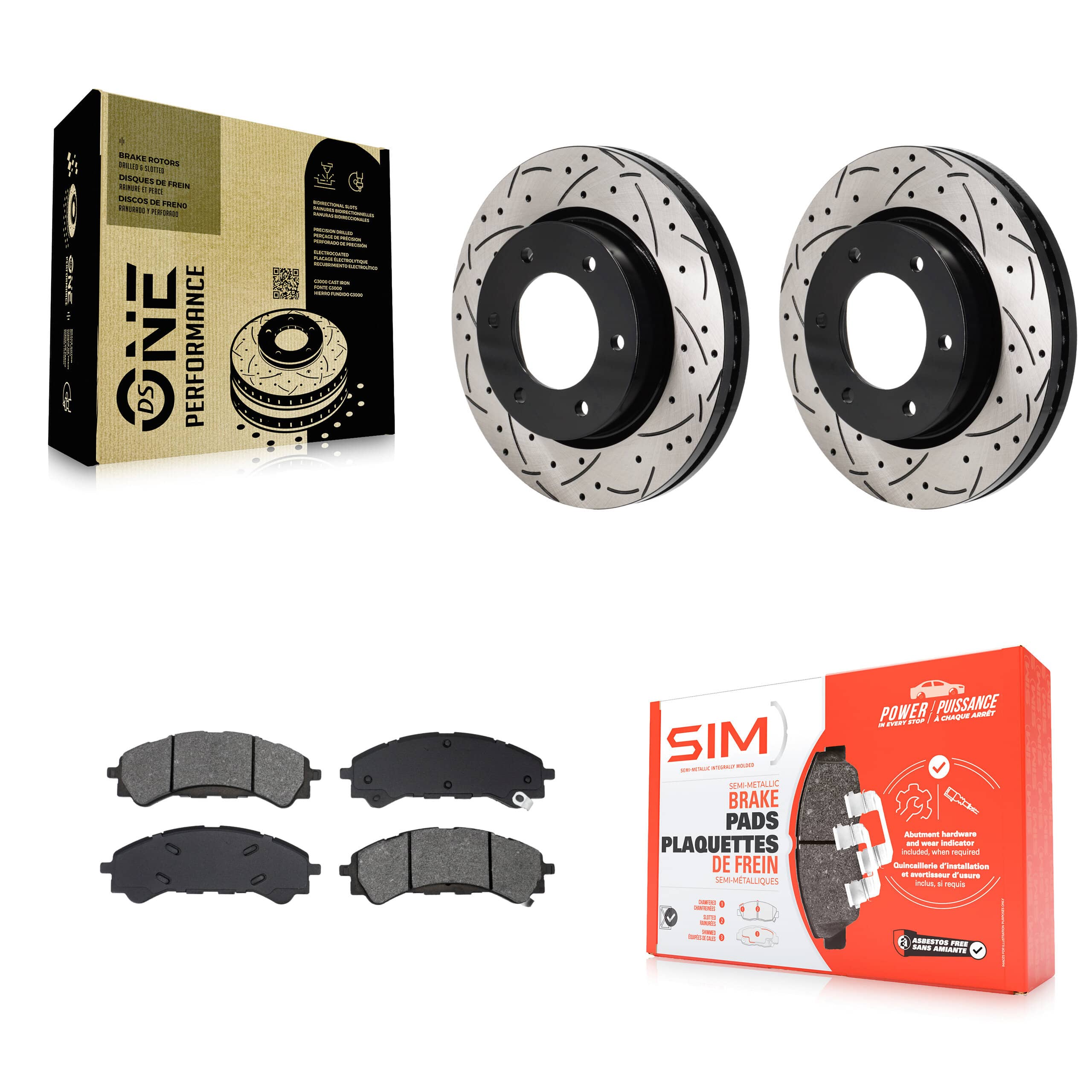 Transit Auto - KDS-101193 - Front Disc Brake Kits
