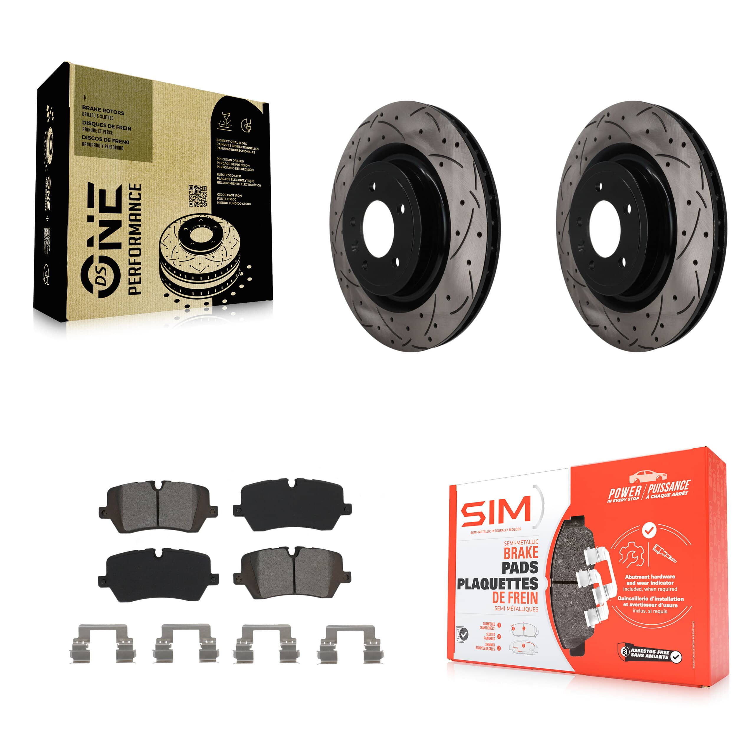 Transit Auto - KDS-101670 - Rear Disc Brake Kits