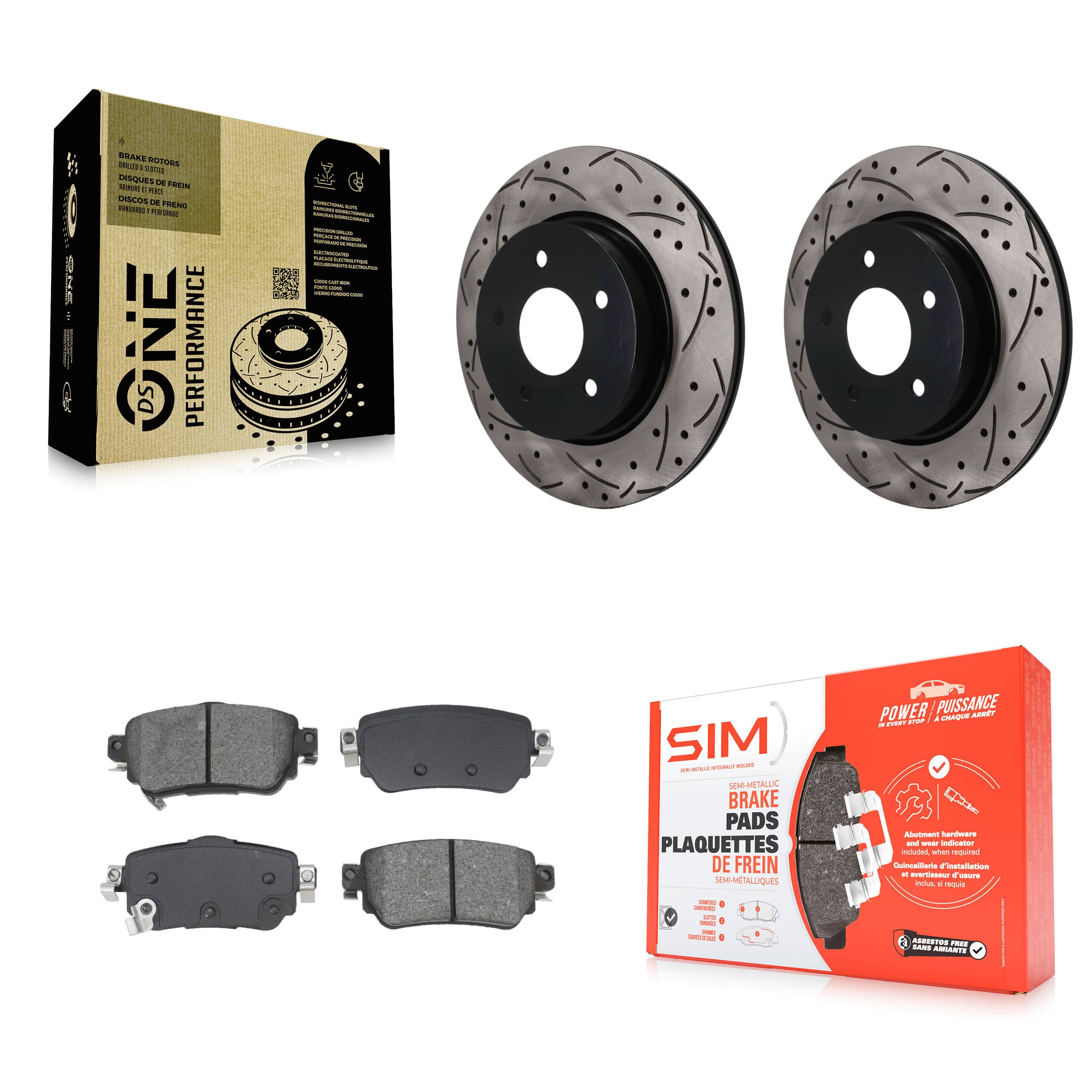 Transit Auto - KDS-101691 - Rear Disc Brake Kits