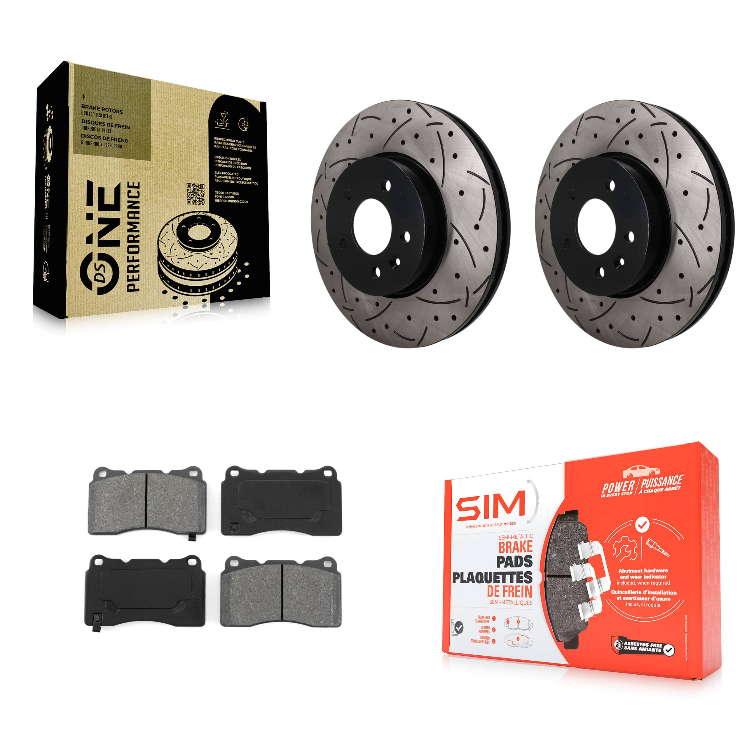 Transit Auto - KDS-101702 - Front Disc Brake Kits