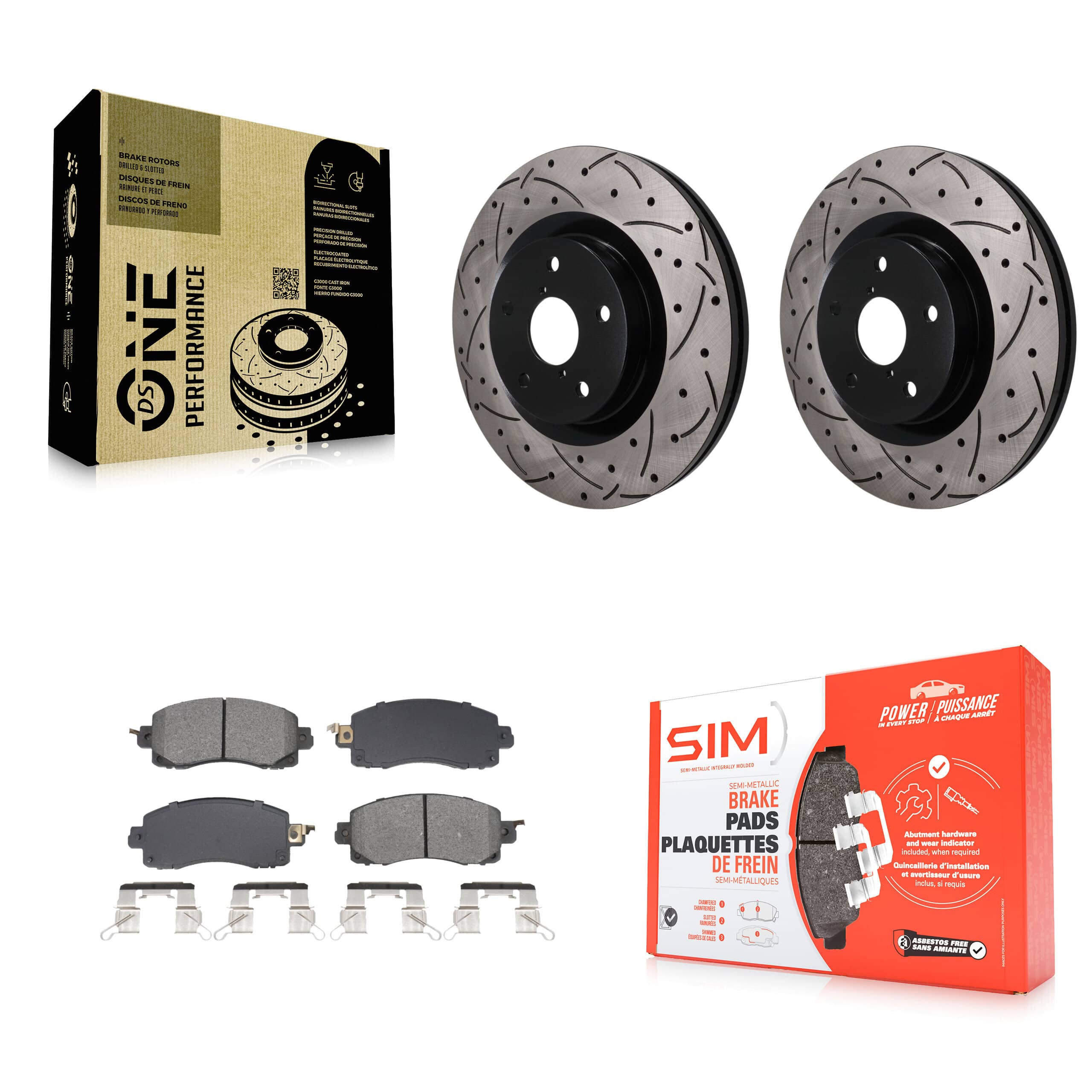 Transit Auto - KDS-101705 - Front Disc Brake Kits