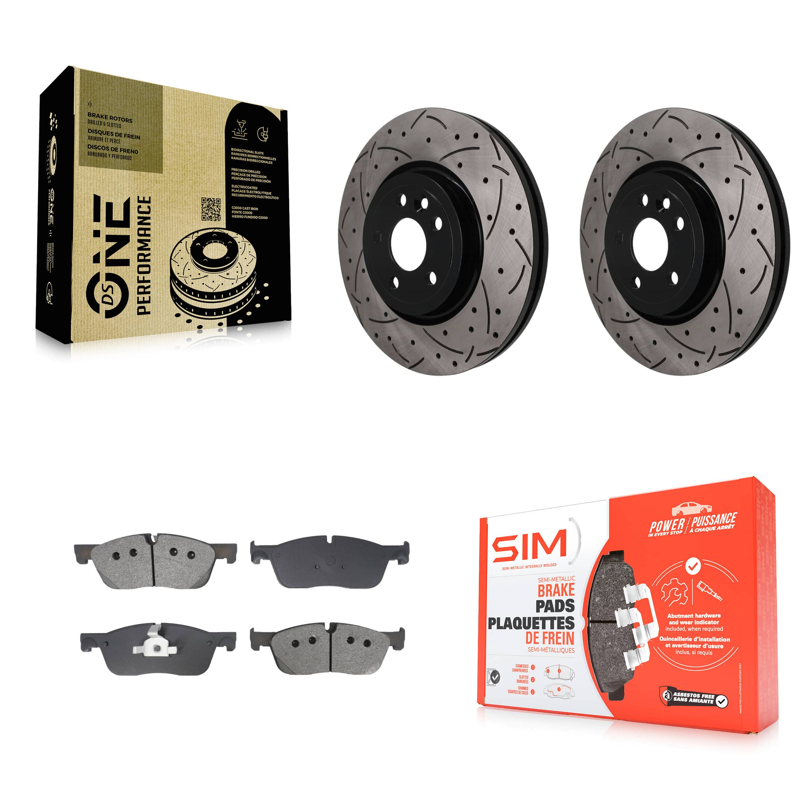 Transit Auto - KDS-101708 - Front Disc Brake Kits