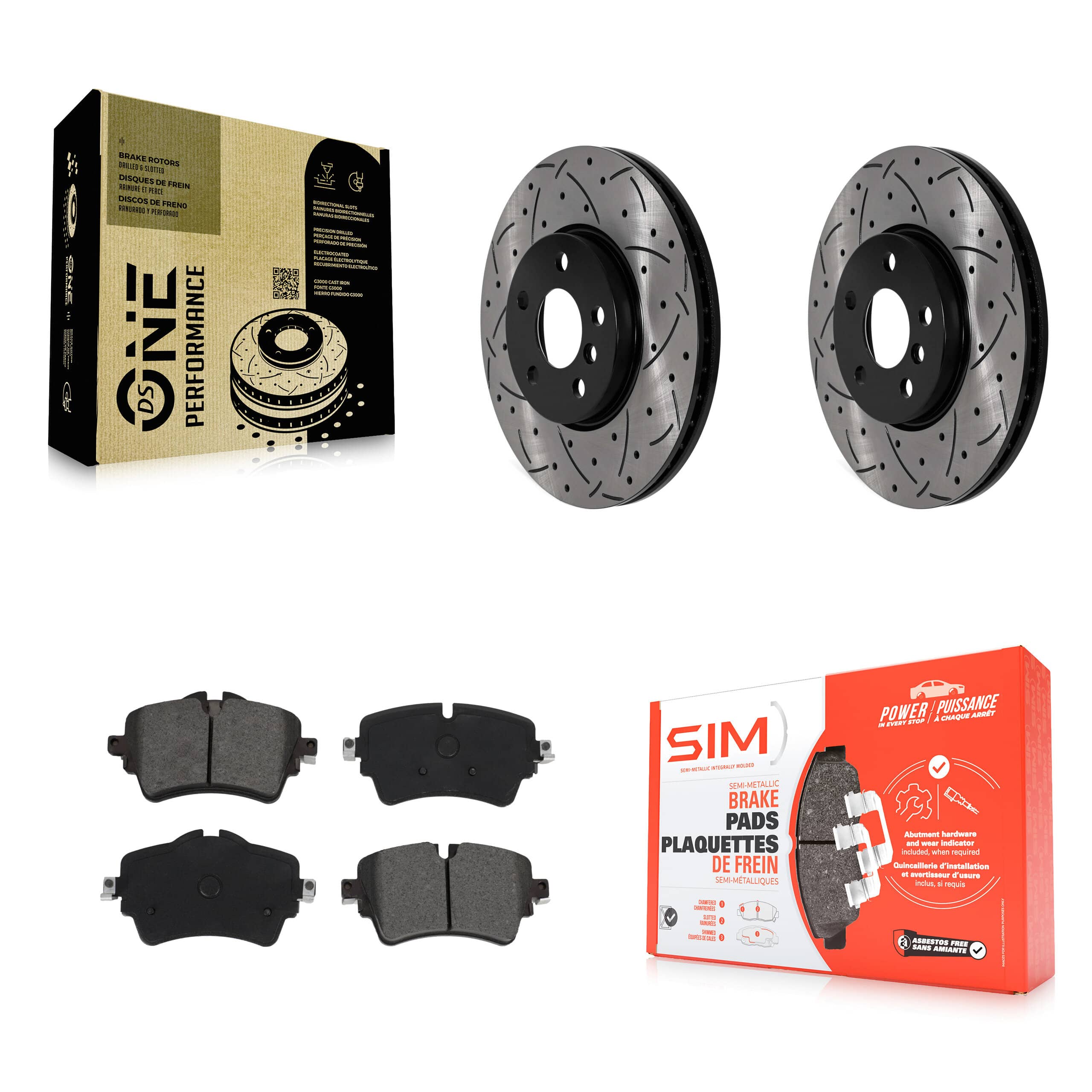 Transit Auto - KDS-101710 - Front Disc Brake Kits
