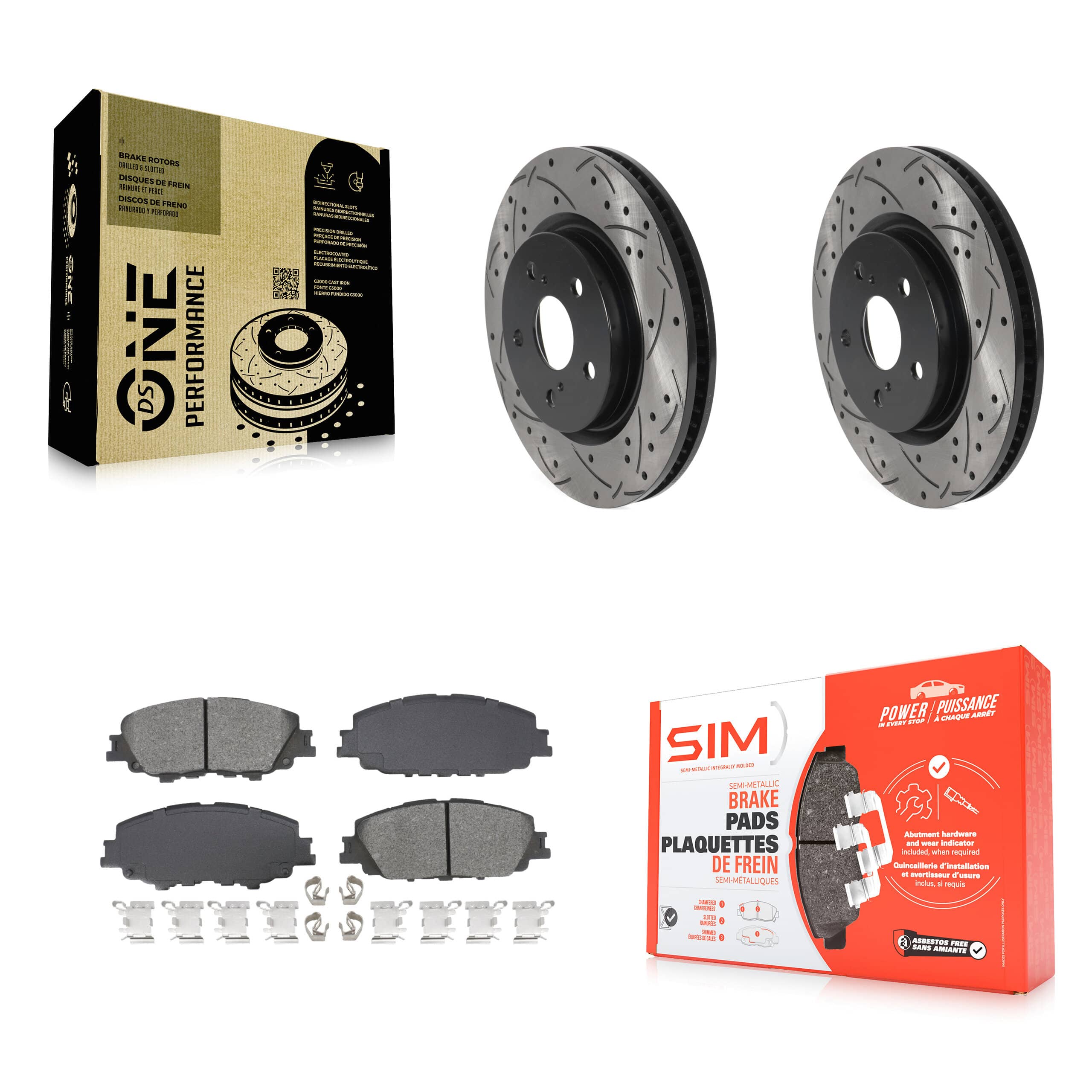 Transit Auto - KDS-101714 - Front Disc Brake Kits