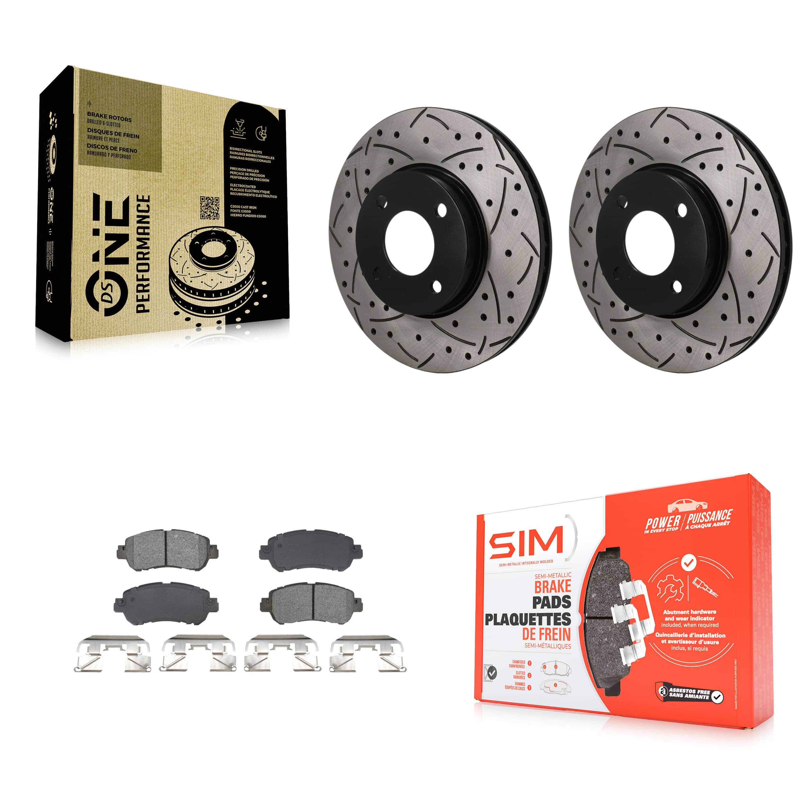 Transit Auto - KDS-101715 - Front Disc Brake Kits