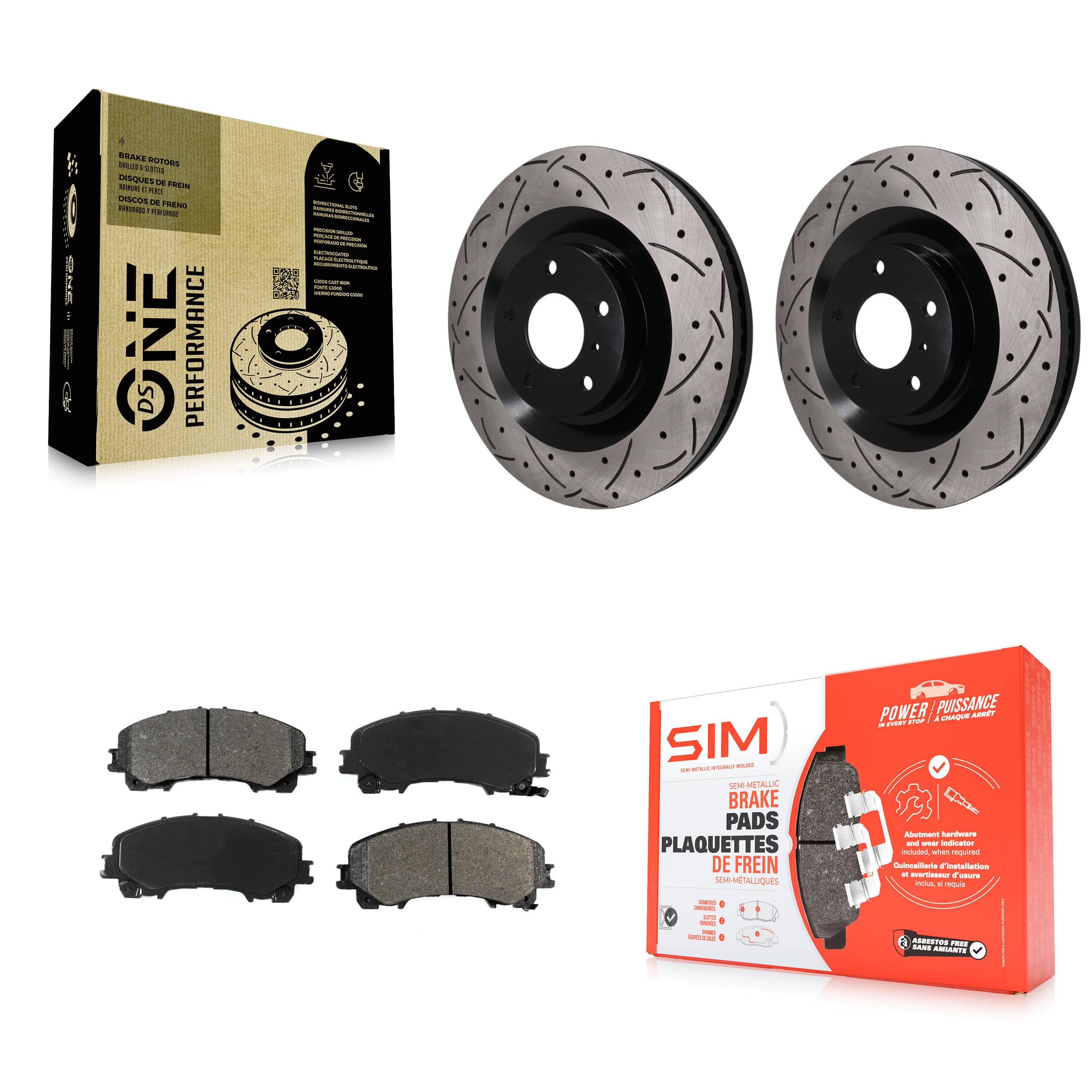 Transit Auto - KDS-101719 - Front Disc Brake Kits