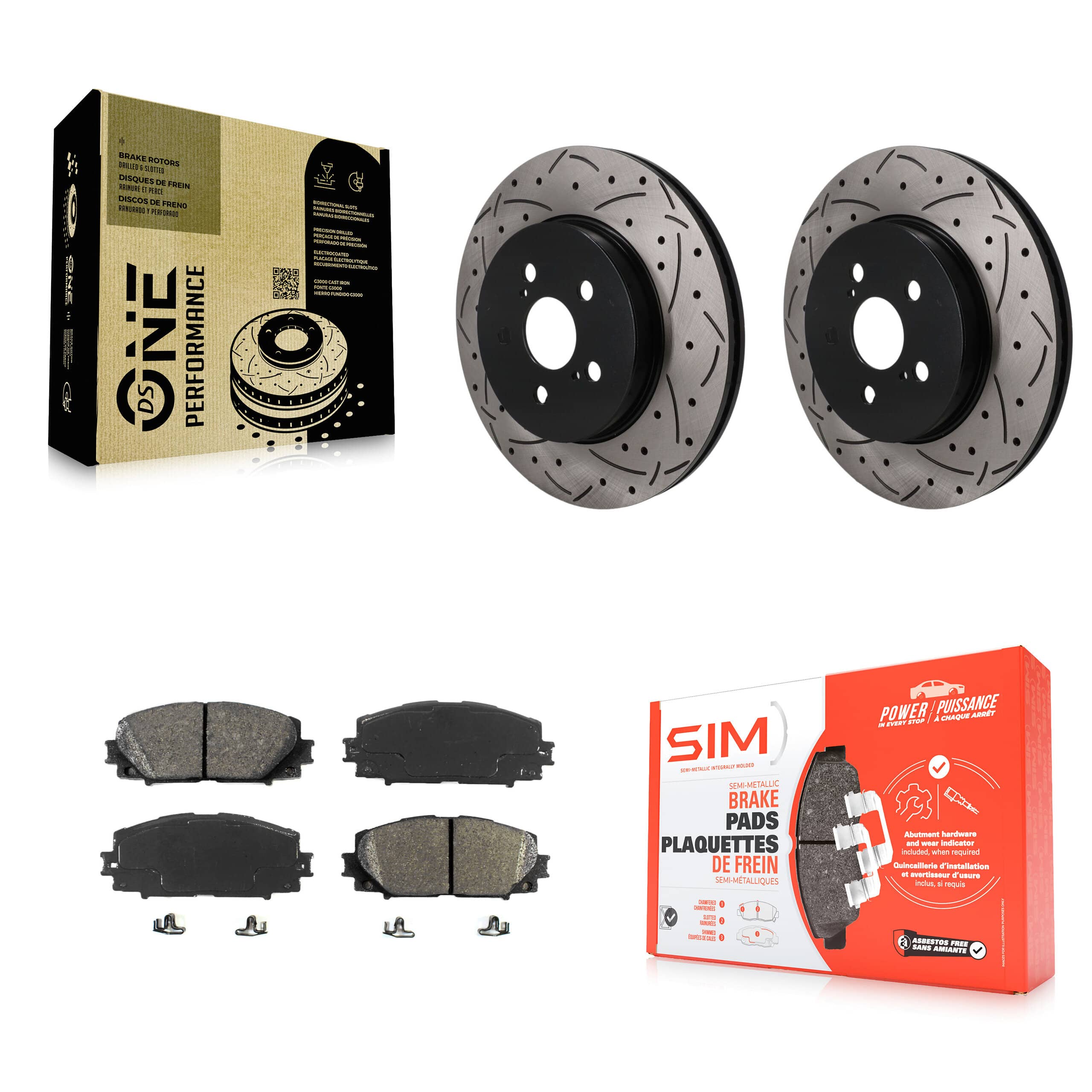 Transit Auto - KDS-101729 - Front Disc Brake Kits
