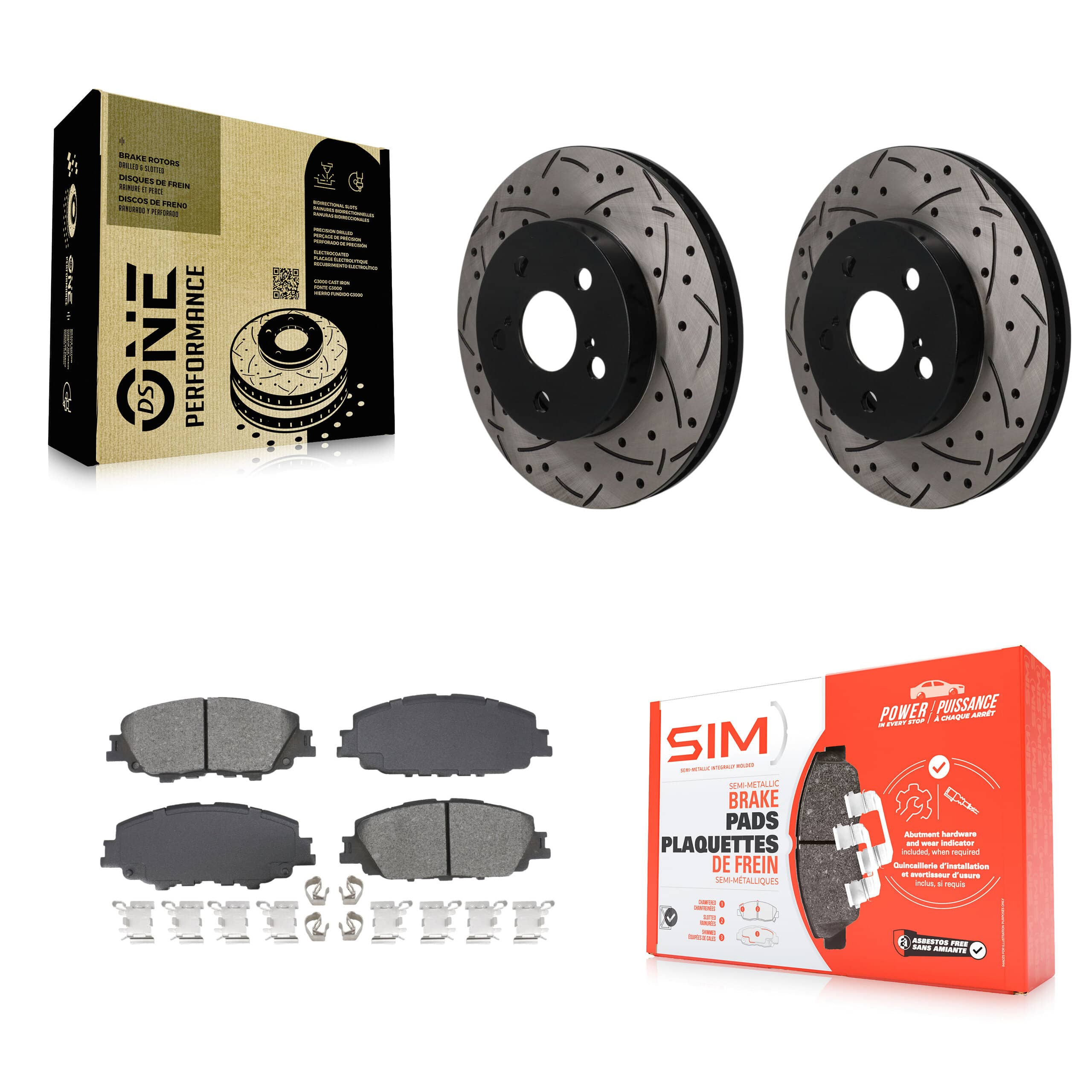 Transit Auto - KDS-101730 - Front Disc Brake Kits