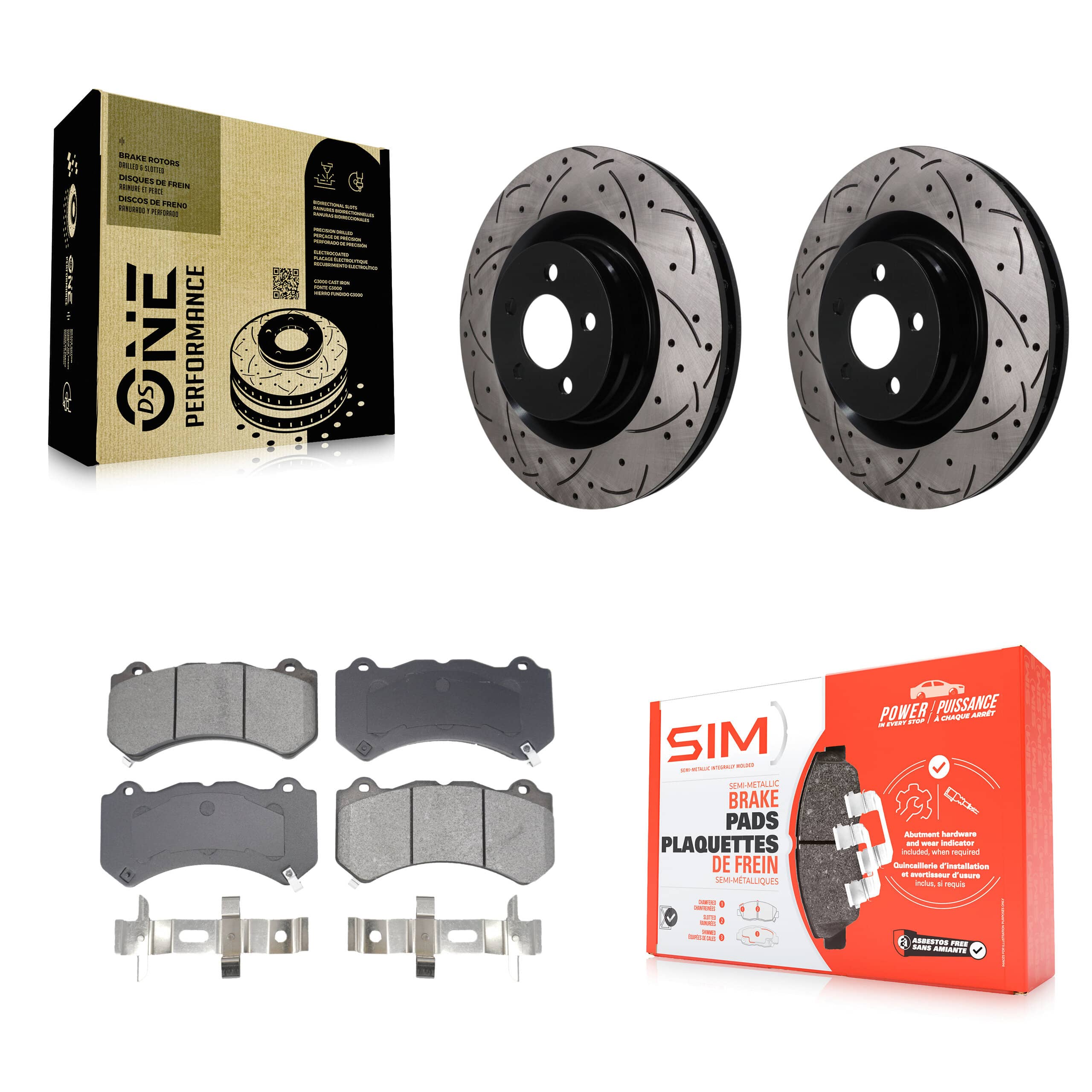 Transit Auto - KDS-101740 - Front Disc Brake Kits