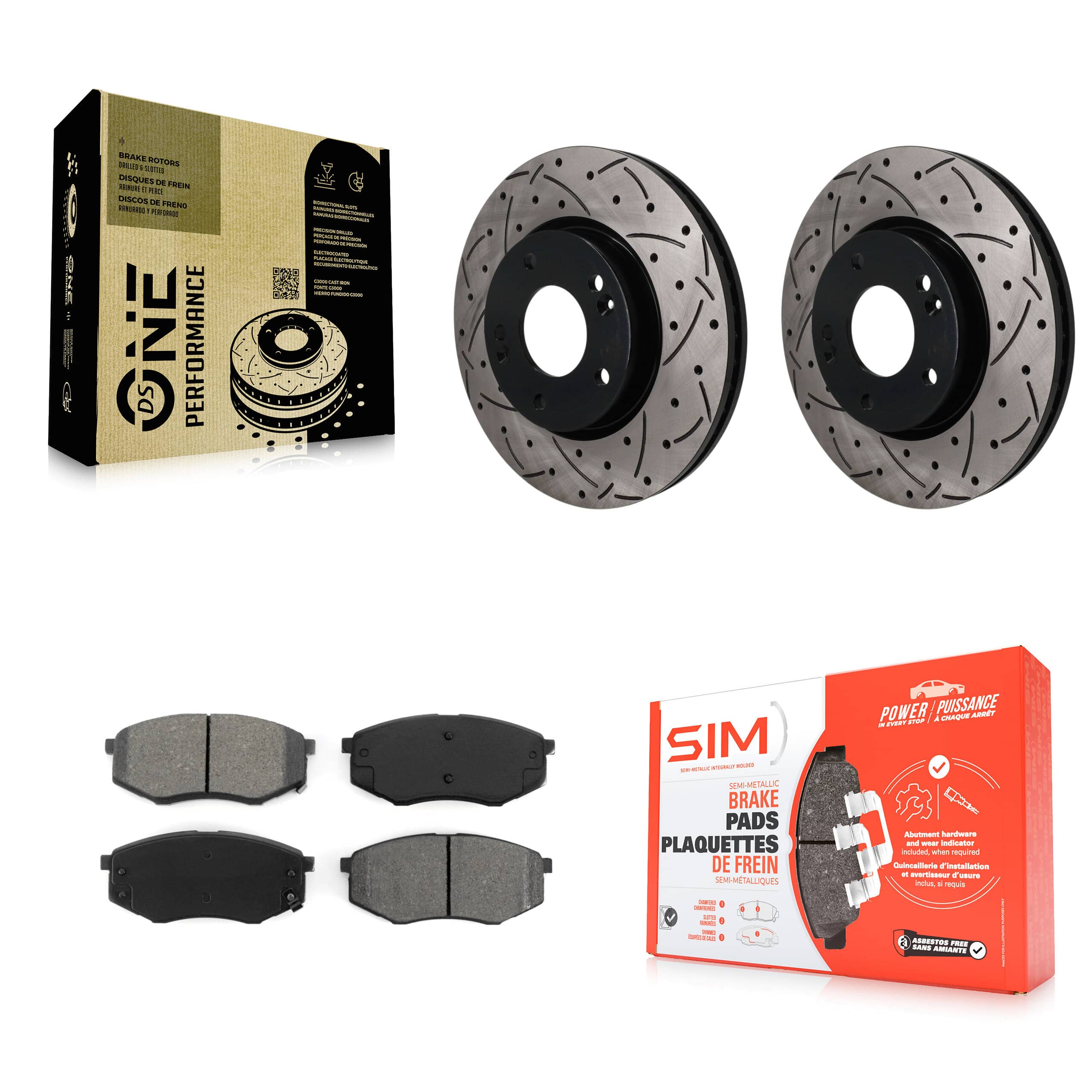 Transit Auto - KDS-101745 - Front Disc Brake Kits
