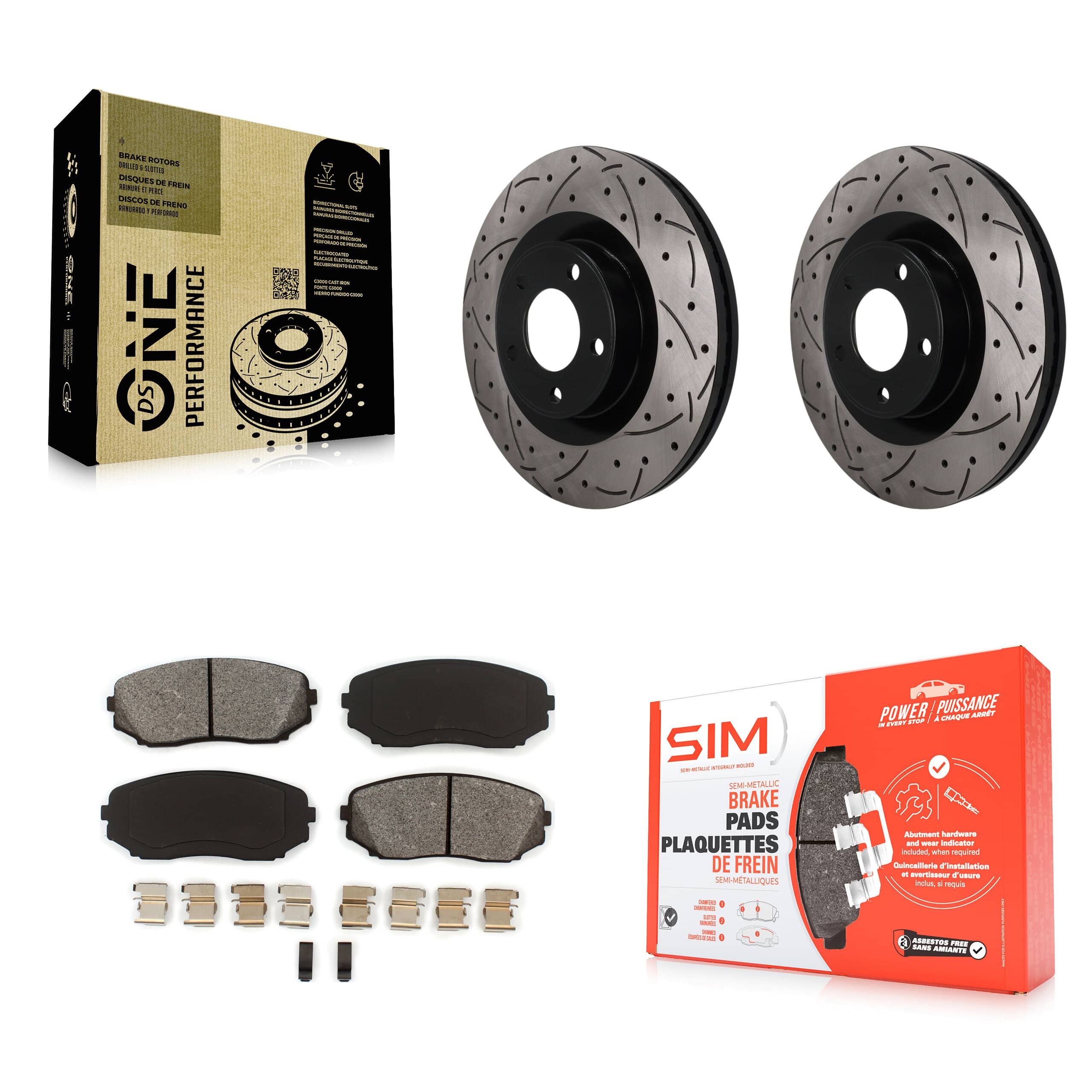 Transit Auto - KDS-101749 - Front Disc Brake Kits