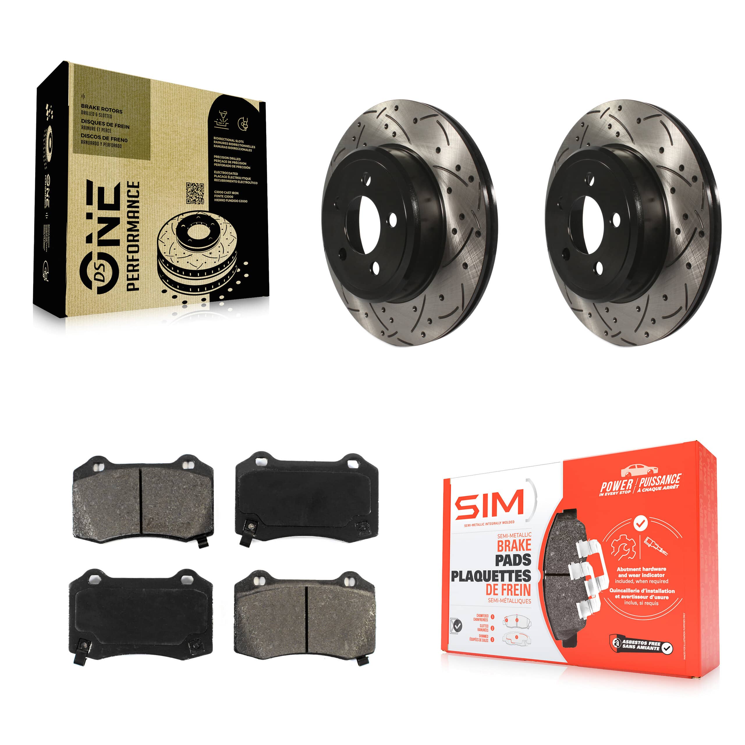 Transit Auto - KDS-101805 - Rear Disc Brake Kits