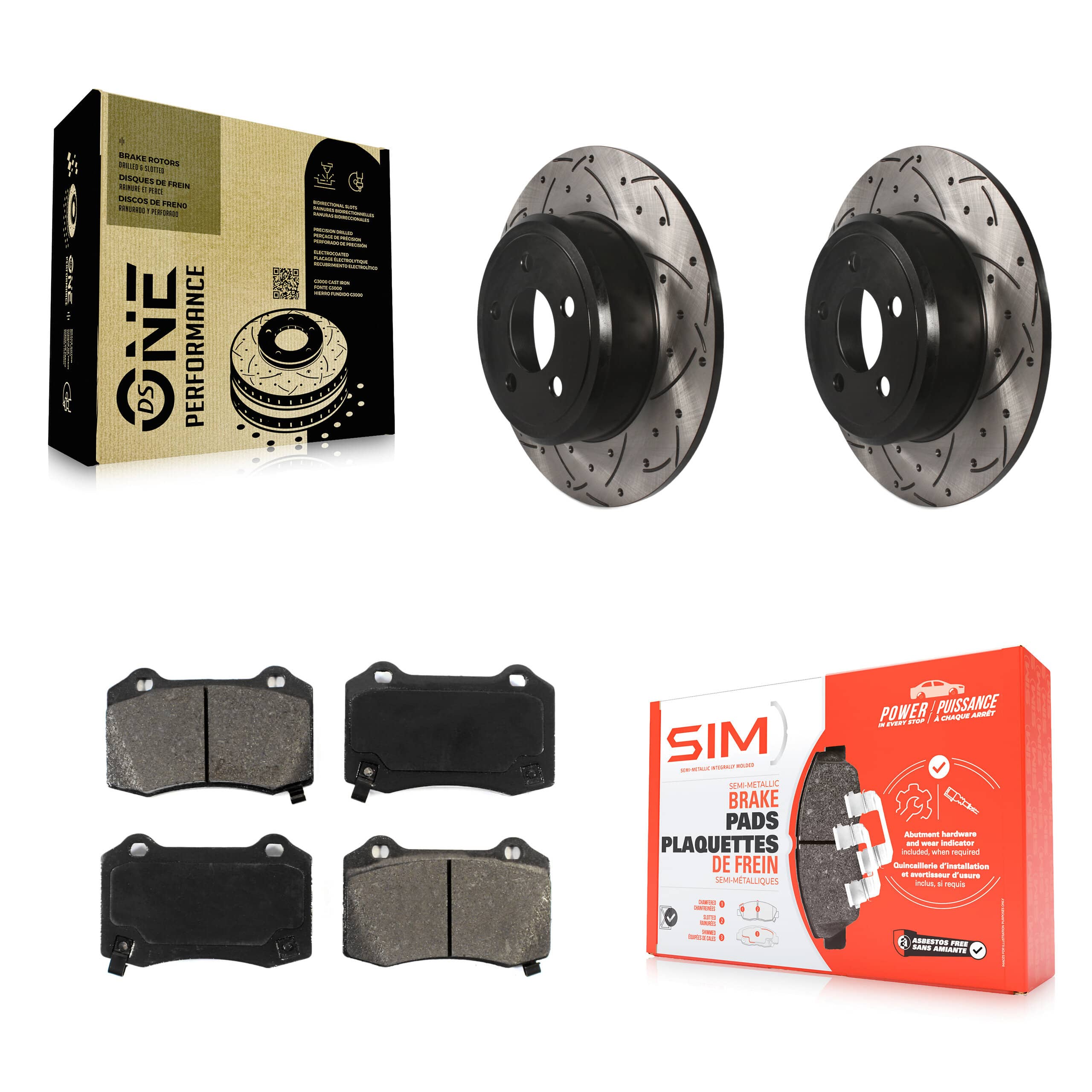 Transit Auto - KDS-101806 - Rear Disc Brake Kits
